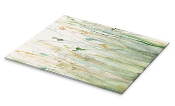 Posterlounge Acrylglasbild Avery Tillmon, Frühlingsgräser II, Wohnzimmer Natürlichkeit Malerei