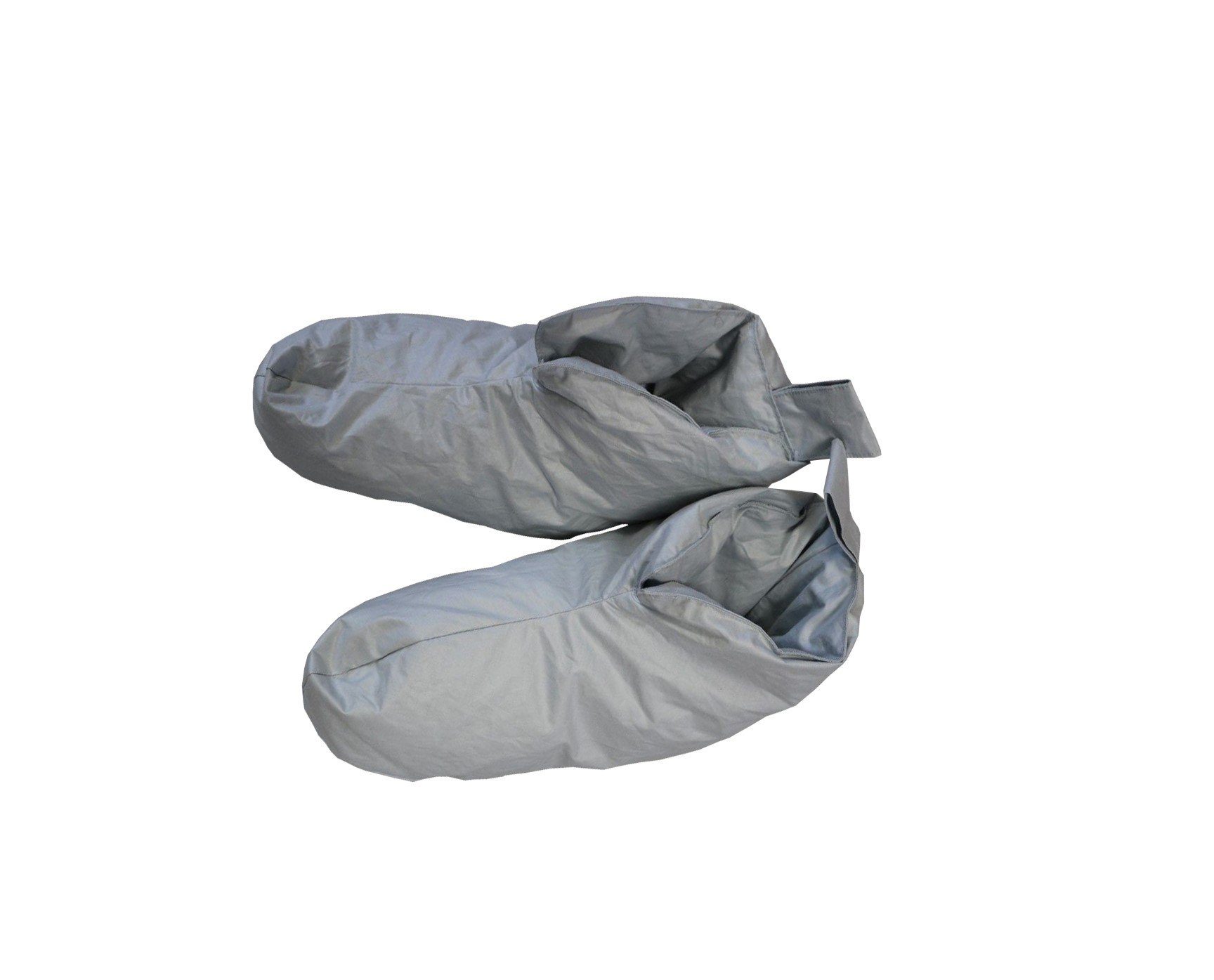 Betten Hofmann Betten Hofmann Kuschelwarme Daunenschuhe Bettschuhe Hausschuhe silber Bettschuh (1-tlg)