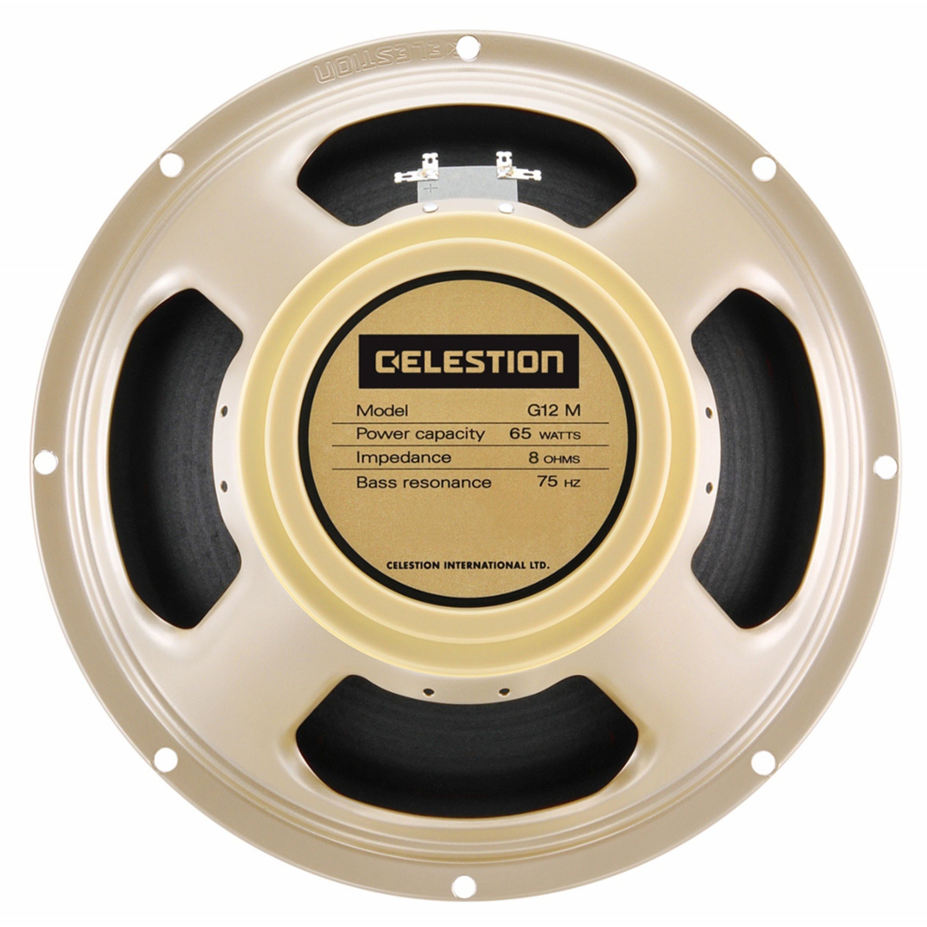 Celestion Lautsprecher (G12M-65 Creamback 12" 16 Ohm - Gitarrenlautsprecher)