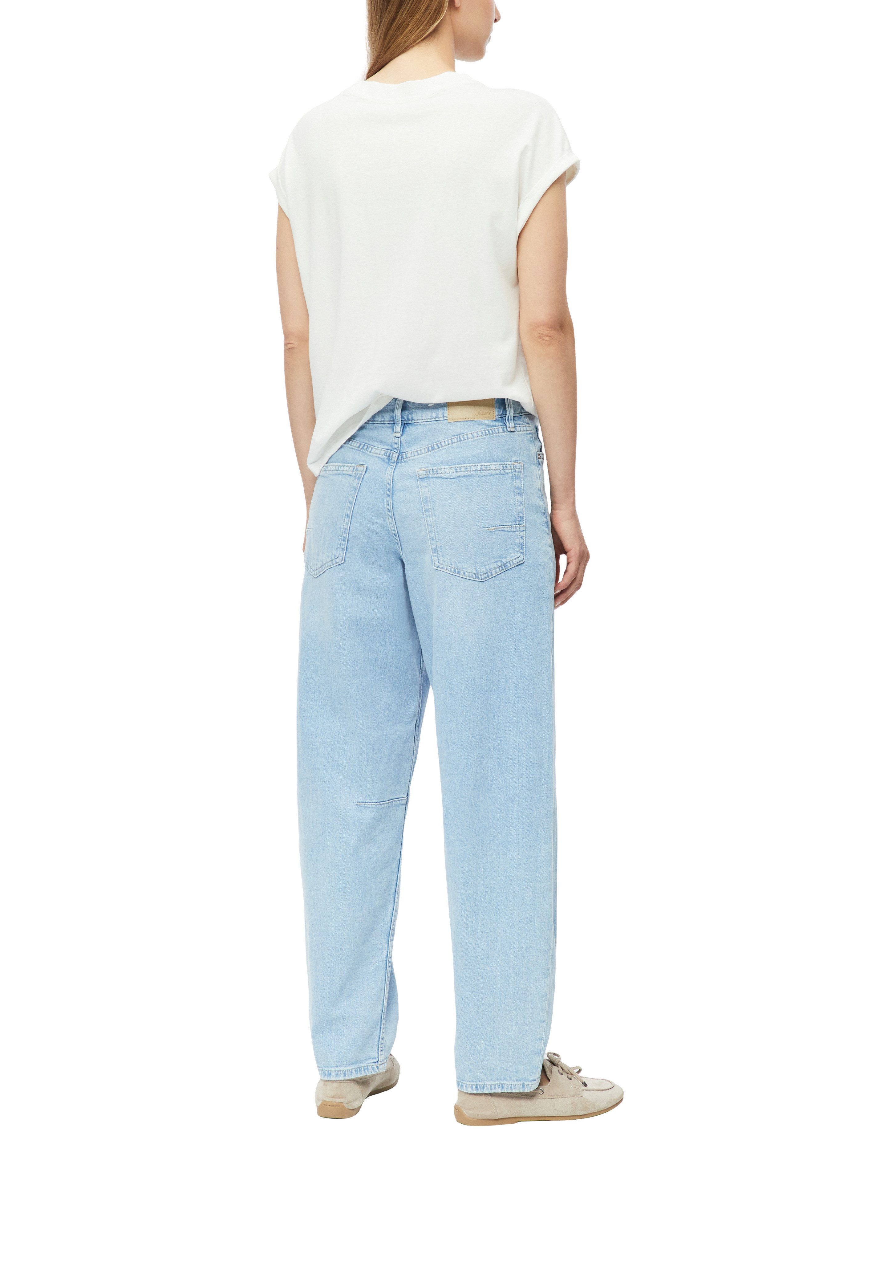 s.Oliver 5-Pocket-Jeans im Barrel Fit und mit Stretch – Bild 2 von 4