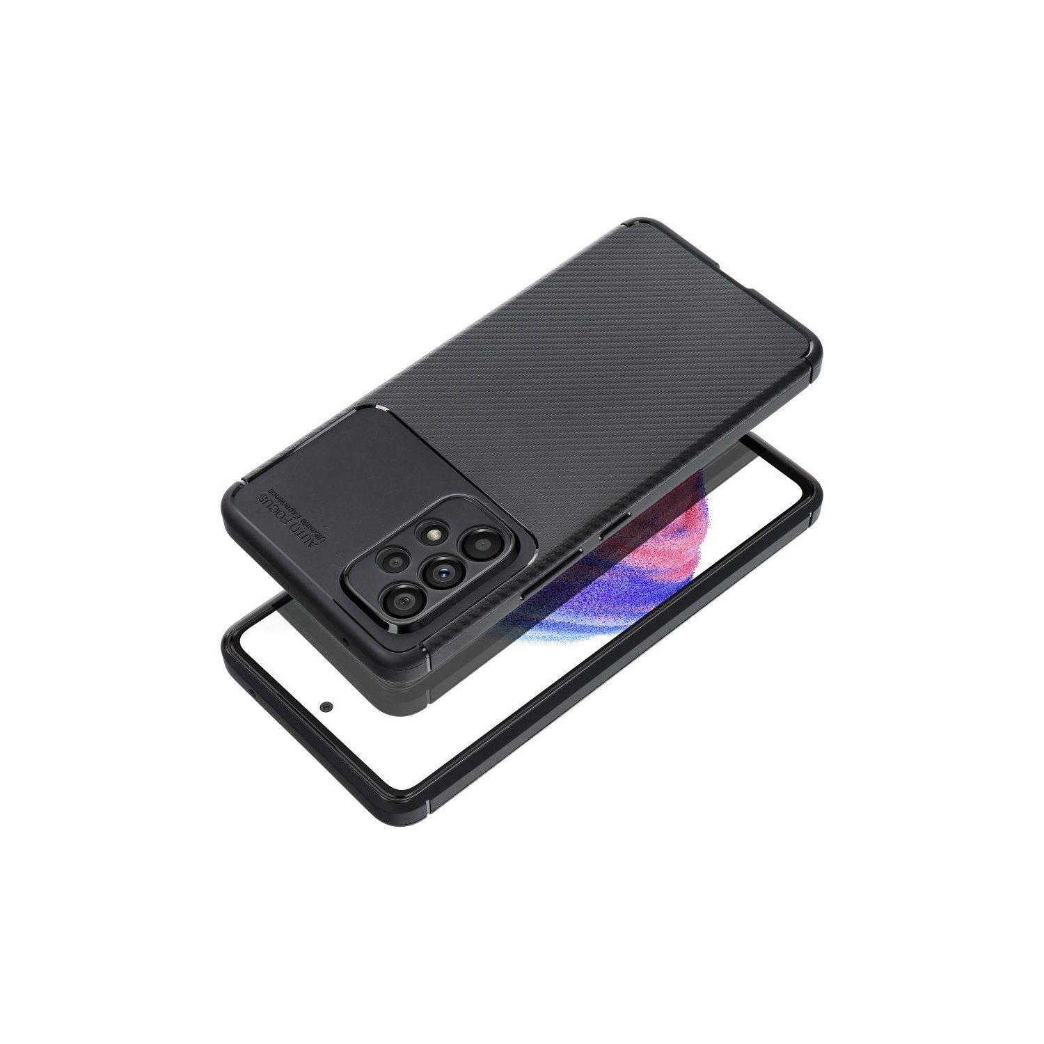 COOLER MASTER Handyhülle Silikon Hülle Bumper Carbon kompatibel mit SAMSUNG GALAXY A56 5G