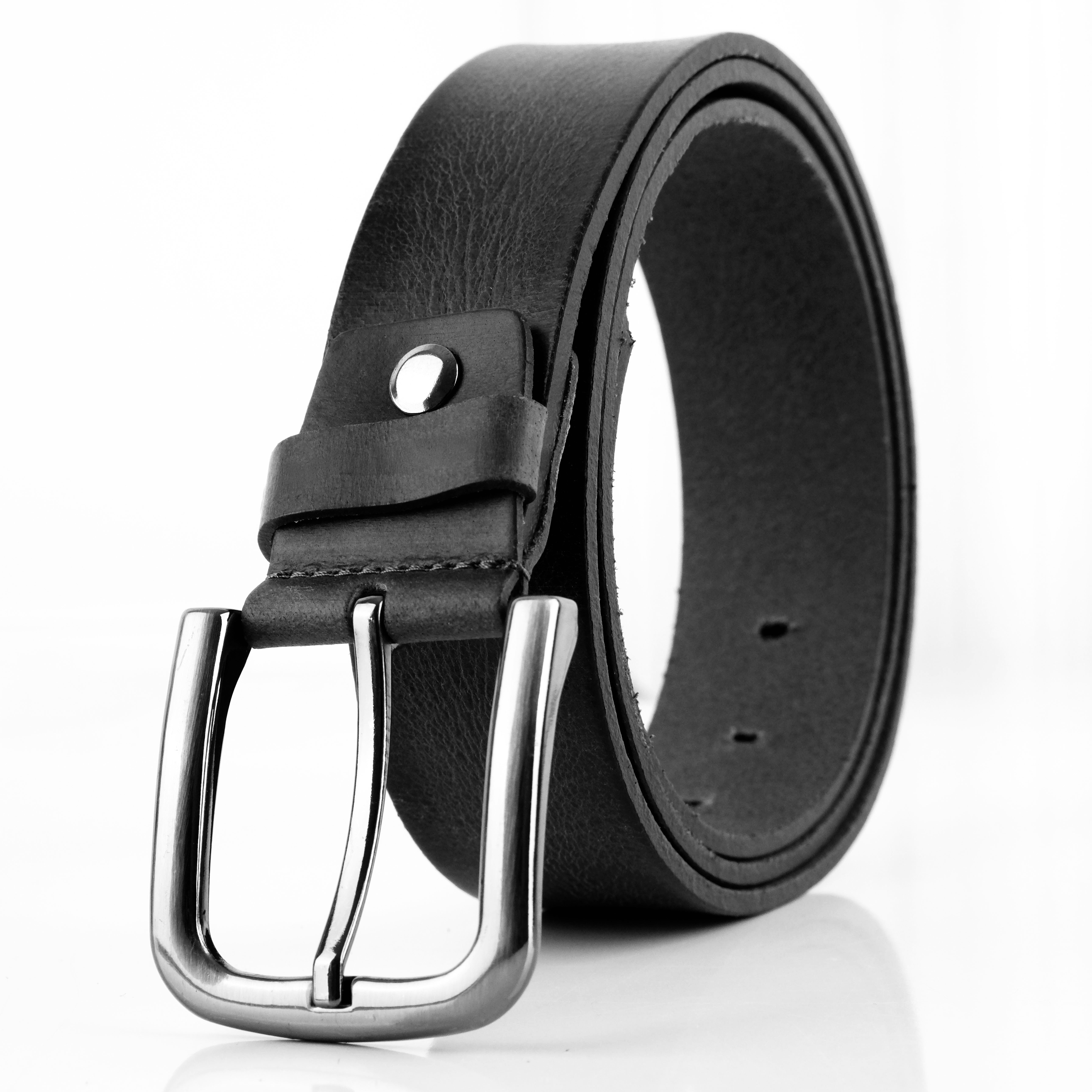 herémood Ledergürtel Gürtel Herren 4 cm breit Ledergürtel Jeans Premium Wei günstig online kaufen