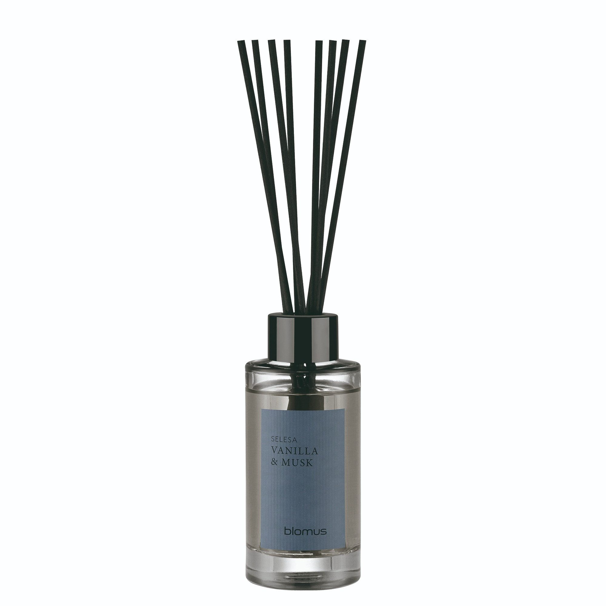 blomus Raumduft Diffusor -SELESA- Raumparfum, Duftstäbchen: Modernes Design (1-St), Duftstäbchen, 100 ml, Sieben Duftvarianten, Dekorativ
