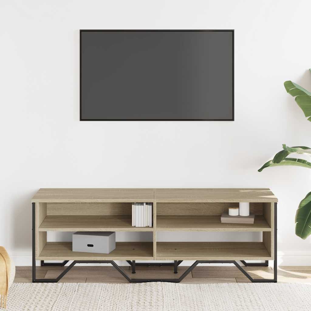 vidaXL TV-Schrank TV-Schrank Sonoma-Eiche 122x34x41 cm günstig online kaufen