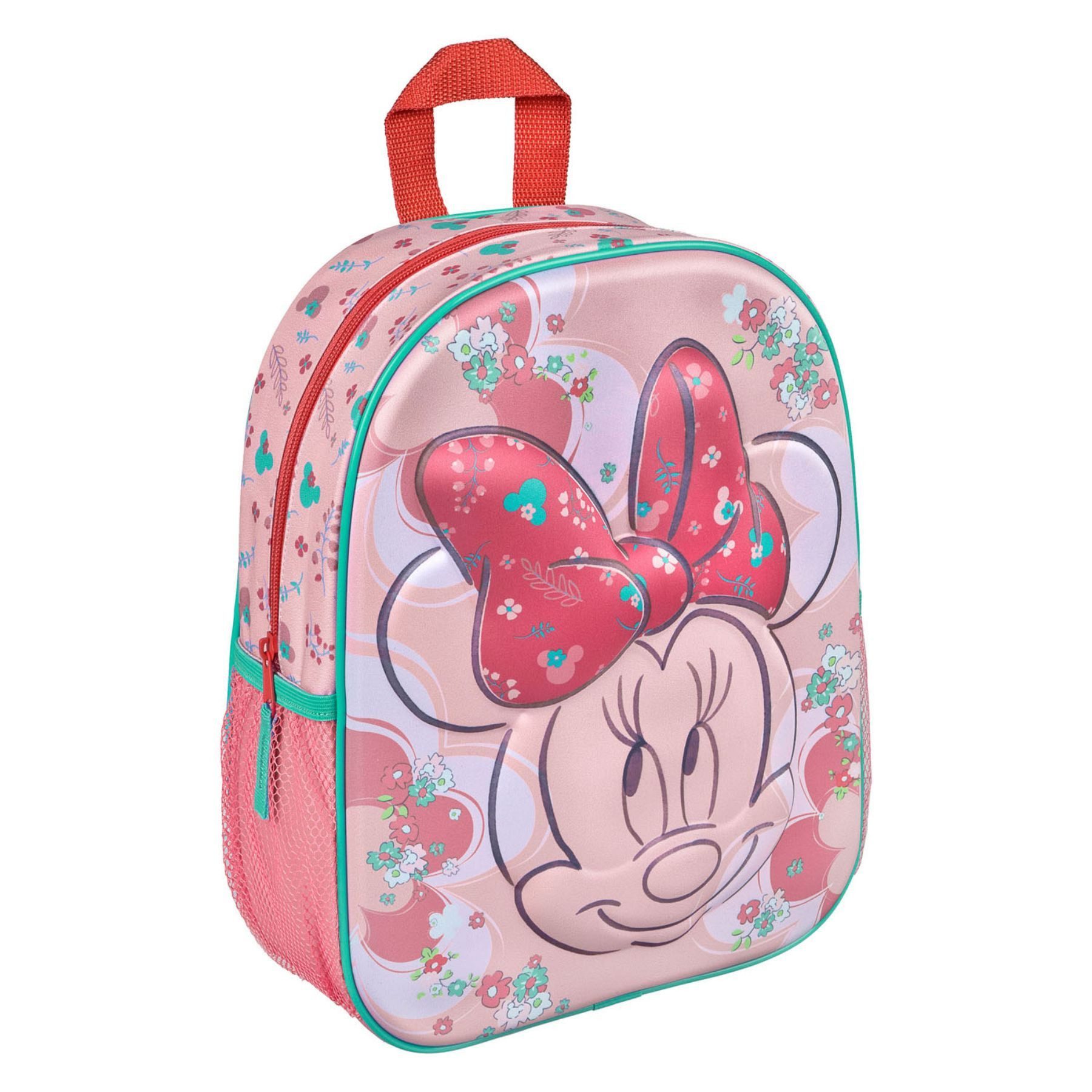 Disney Minnie Mouse Kinderrucksack 3D Kinder Rucksack – Schultasche mit großem Hauptfach