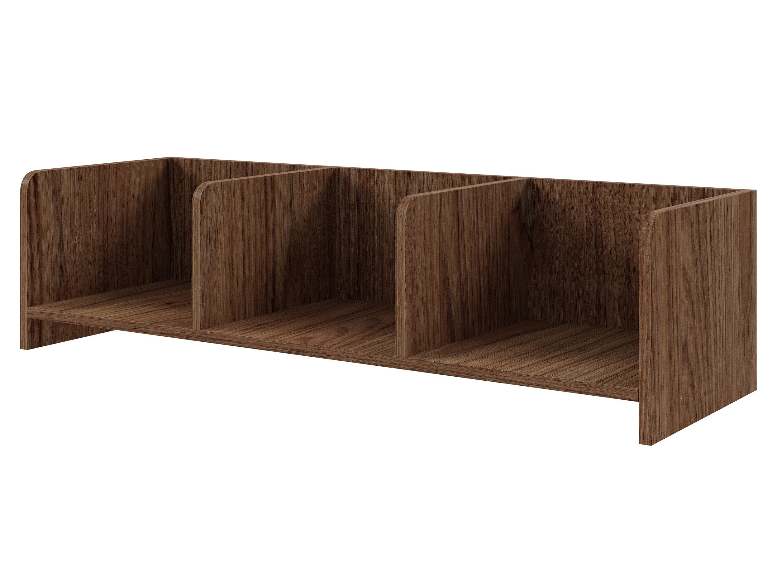 Beautysofa Wandregal POSITIVO Skandinavisches Design, moderne Wandablage mit 3 offenen Fächern, Breite: 103,2 cm