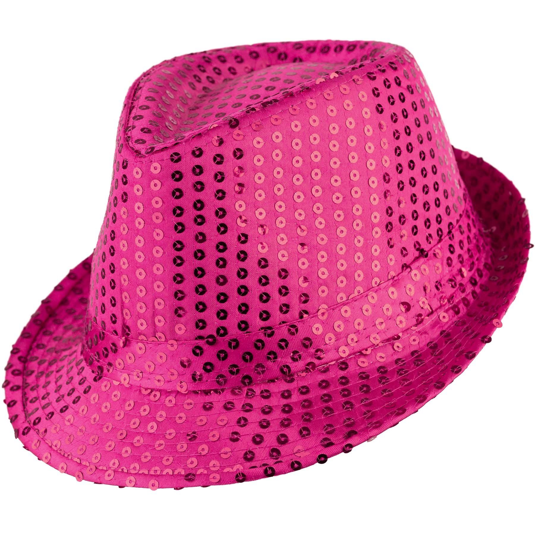 dressforfun Kostüm Faschingskleidung/Maskeradenverkleidung, Hutgröße 58/Höhe 11,5 cm, in pink, Einfarbiger Hut in Einheitsgröße, Formstabil und zu tragen
