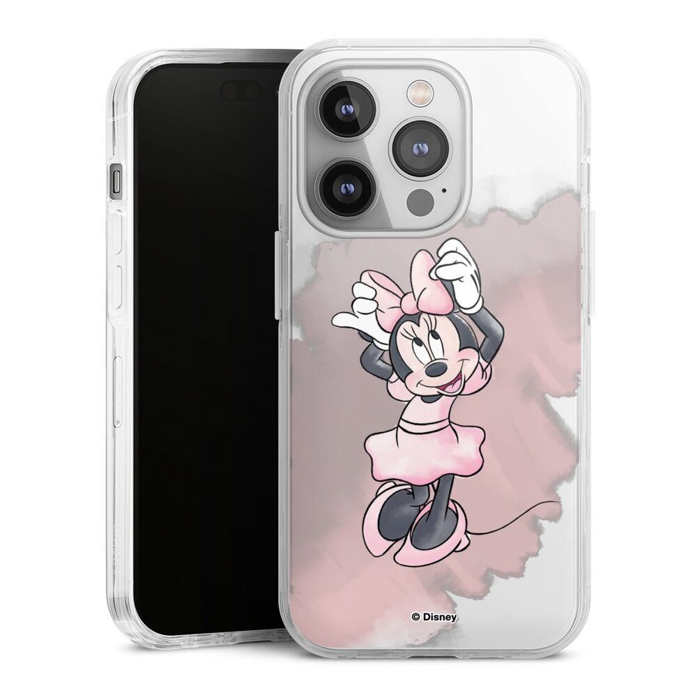 DeinDesign Handyhülle Mickey & Minnie Mouse Disney Motiv ohne Hintergrund, Apple iPhone 14 Pro Hülle Bumper Case Handy Schutzhülle