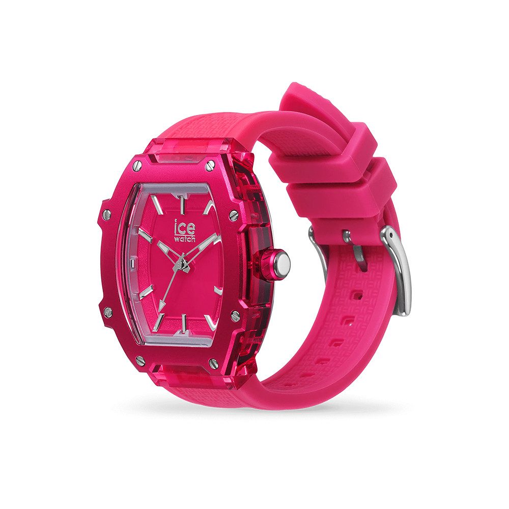 ice-watch Quarzuhr Ice-Watch Ice Boliday Plastic Flashy Pink (S) 023323, Ic günstig online kaufen