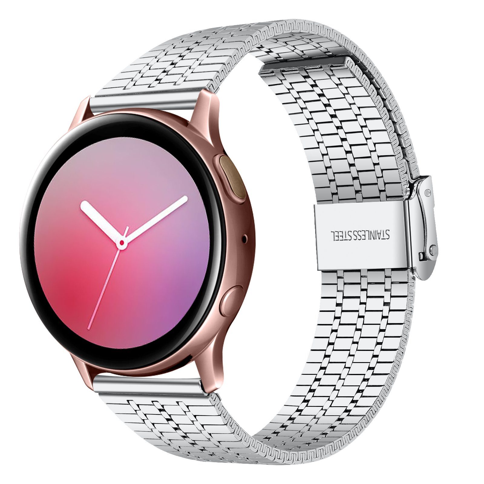 HUAWEI Silber Galaxy Smartwatch-Armband,Watch Smartwatch-Armband Watch Diida für Uhrenarmbänder,Geeignet, 41/42MM/active/S2, Watch 3 42mm Band, 2/watch GT2