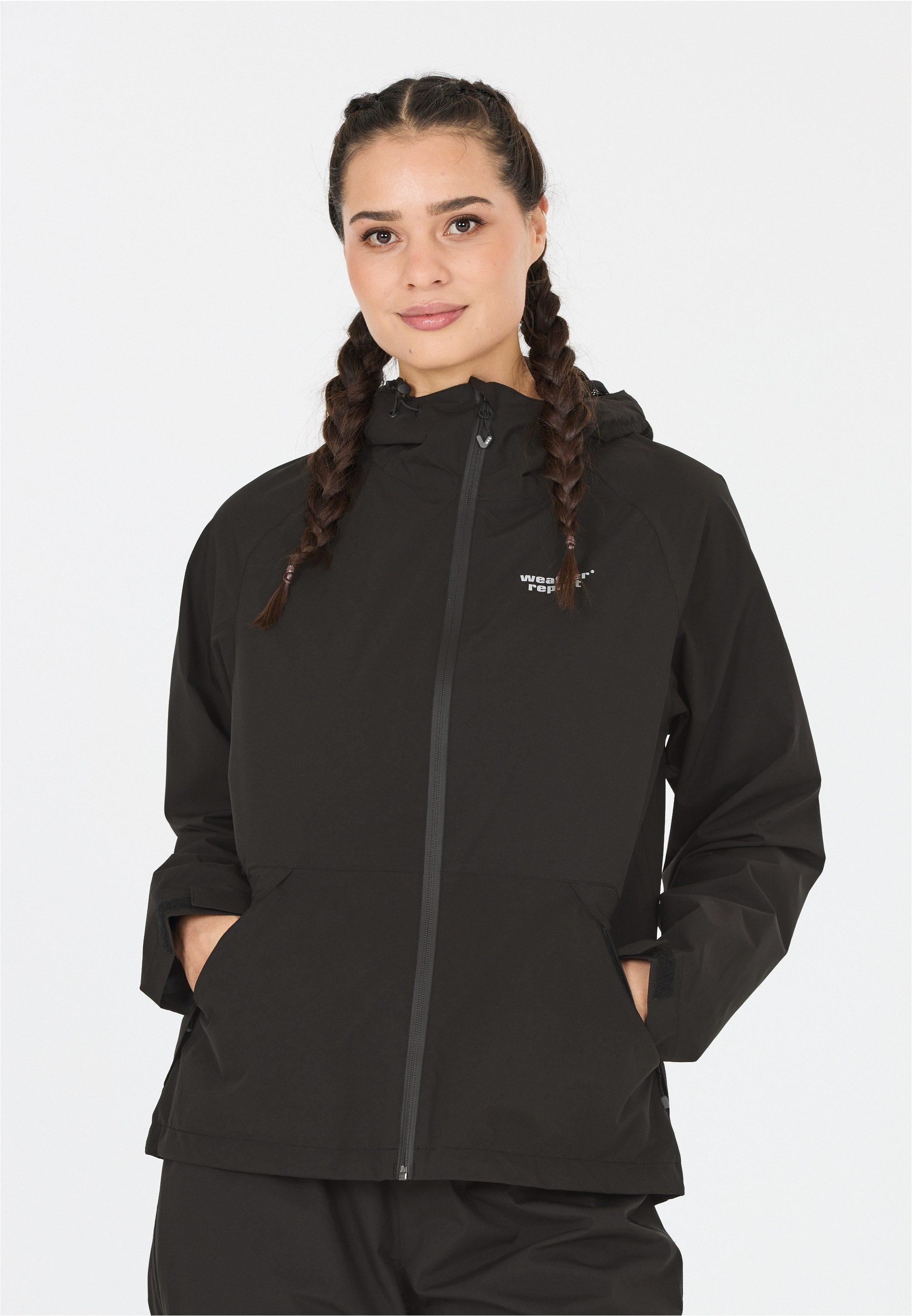 WEATHER REPORT Outdoorjacke Gust mit getapten Nähten