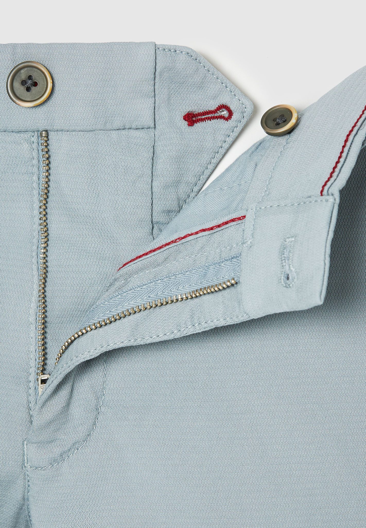 Hiltl Chinos Tamo Chino Hose Herren Slim Fit Stretch Baumwolle, hellblau, 25 Premium Baumwollhose, leichte Sommerhose, Chino für Büro und Freizeit