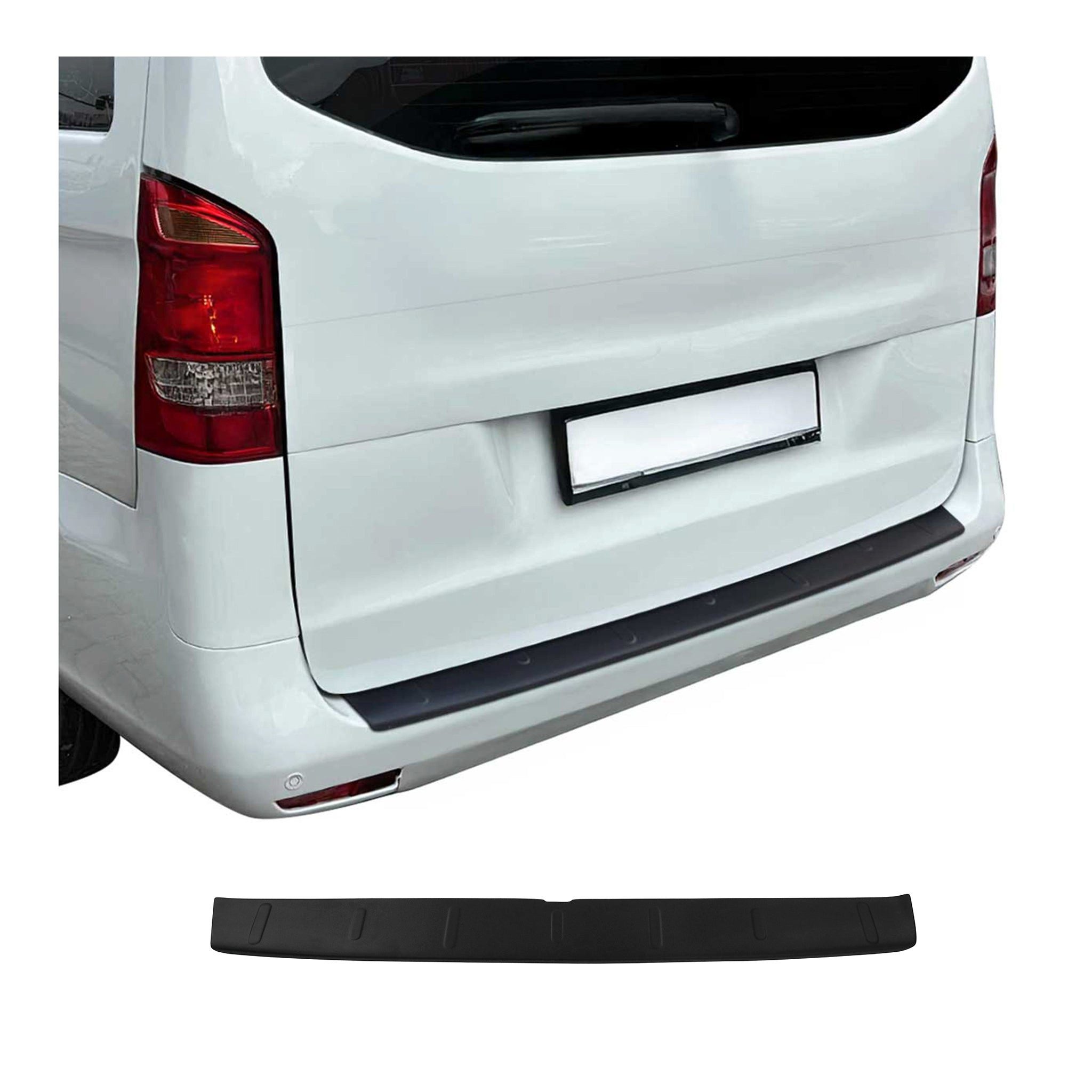 OMAC Ladekantenschutz Für Mercedes Vito V-Klasse W447 (2014-2025) Schwarz ABS, Zubehör für Mercedes Vito V-Klasse W447 2014-2025, Langlebig,Einfache Reinigung,Einfache Installation,Rostbeständig