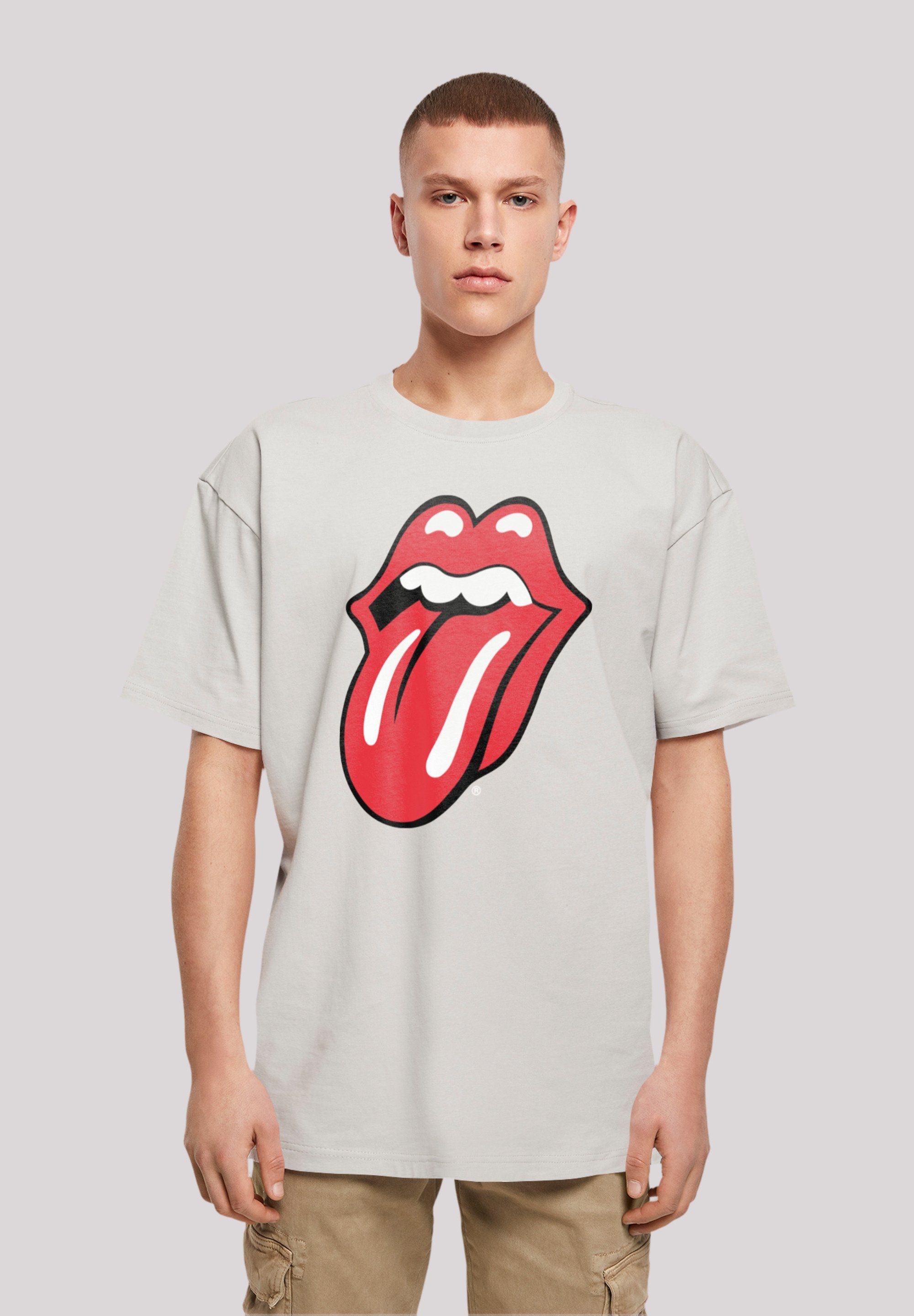 lightasphalt T-Shirt Zunge Rot Rolling F4NT4STIC The Stones Print
