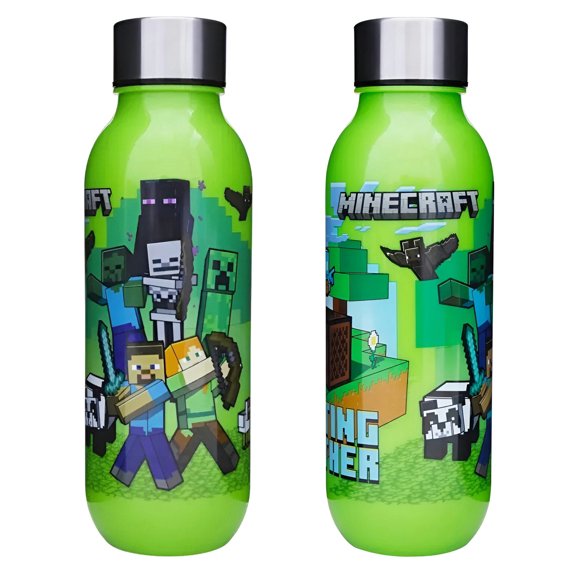 Minecraft Trinkflasche Minecraft Creeper Wasserflasche Trinkflasche Flasche 640 ml