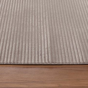 Teppich Unicolor - Einfarbig, SIMPEX24, Läufer, Höhe: 7 mm, Design Wohnzimmer Teppich Einfarbig Boho-Stil Waschbar Anti-Rutsch