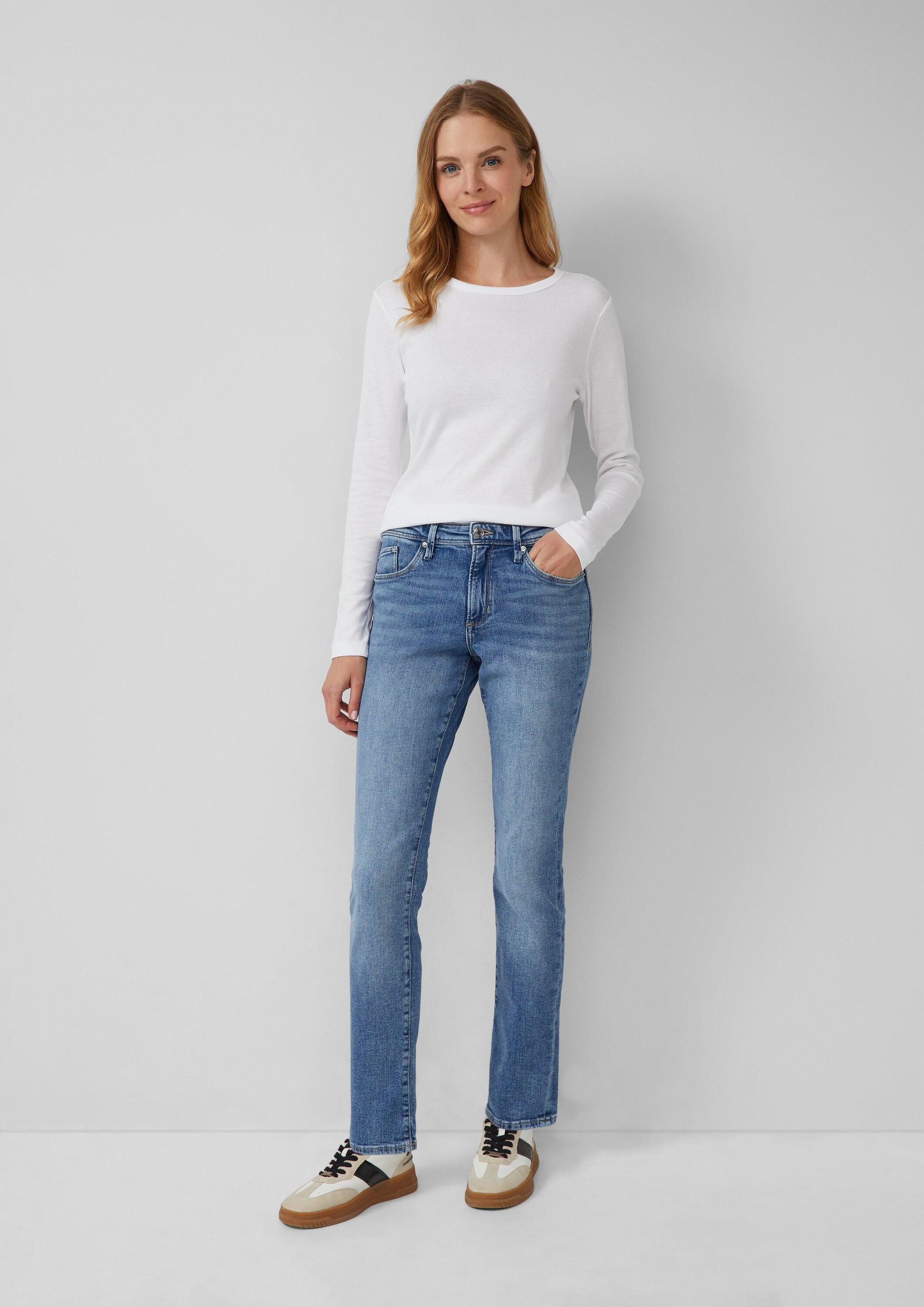 s.Oliver Slim-fit-Jeans Jeans-Hose BETSY Jeans Betsy / Mid Rise / Slim Fit