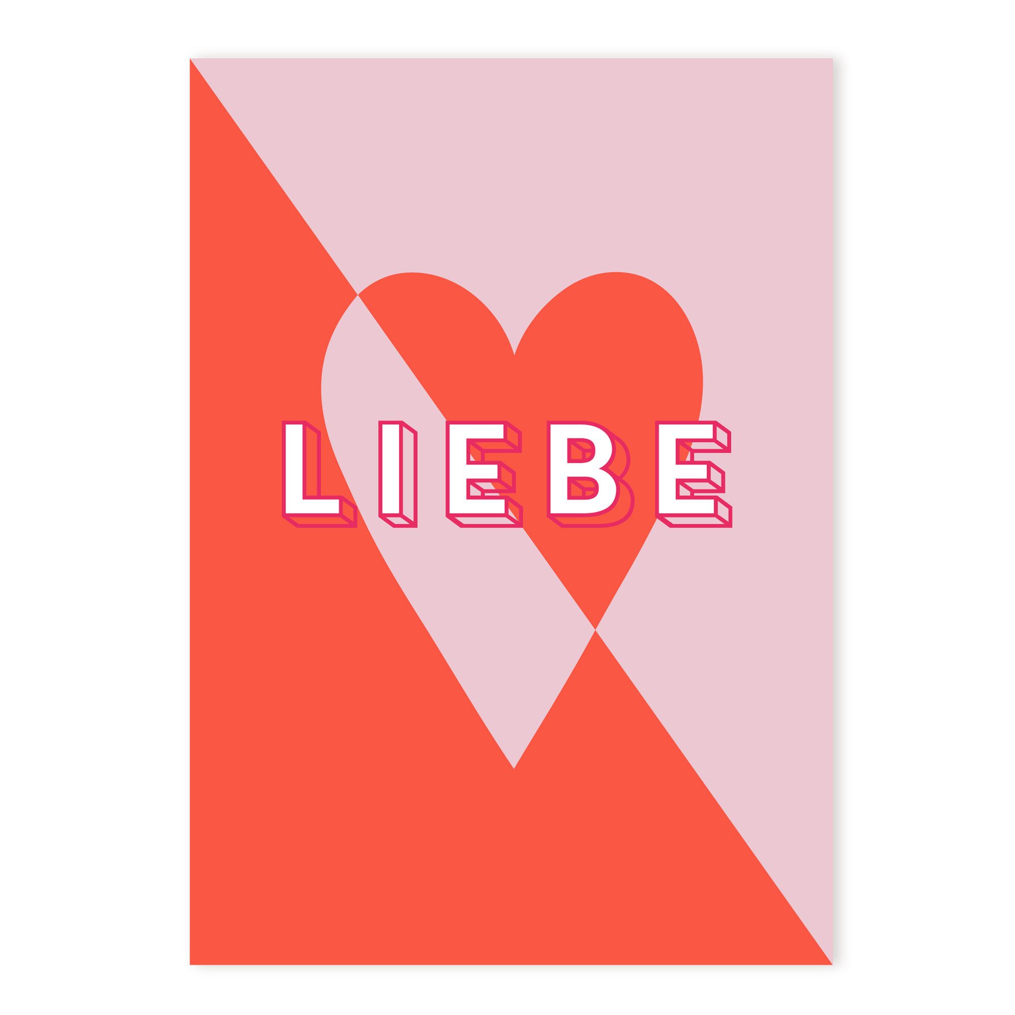 Postkarte Postkarte Liebe