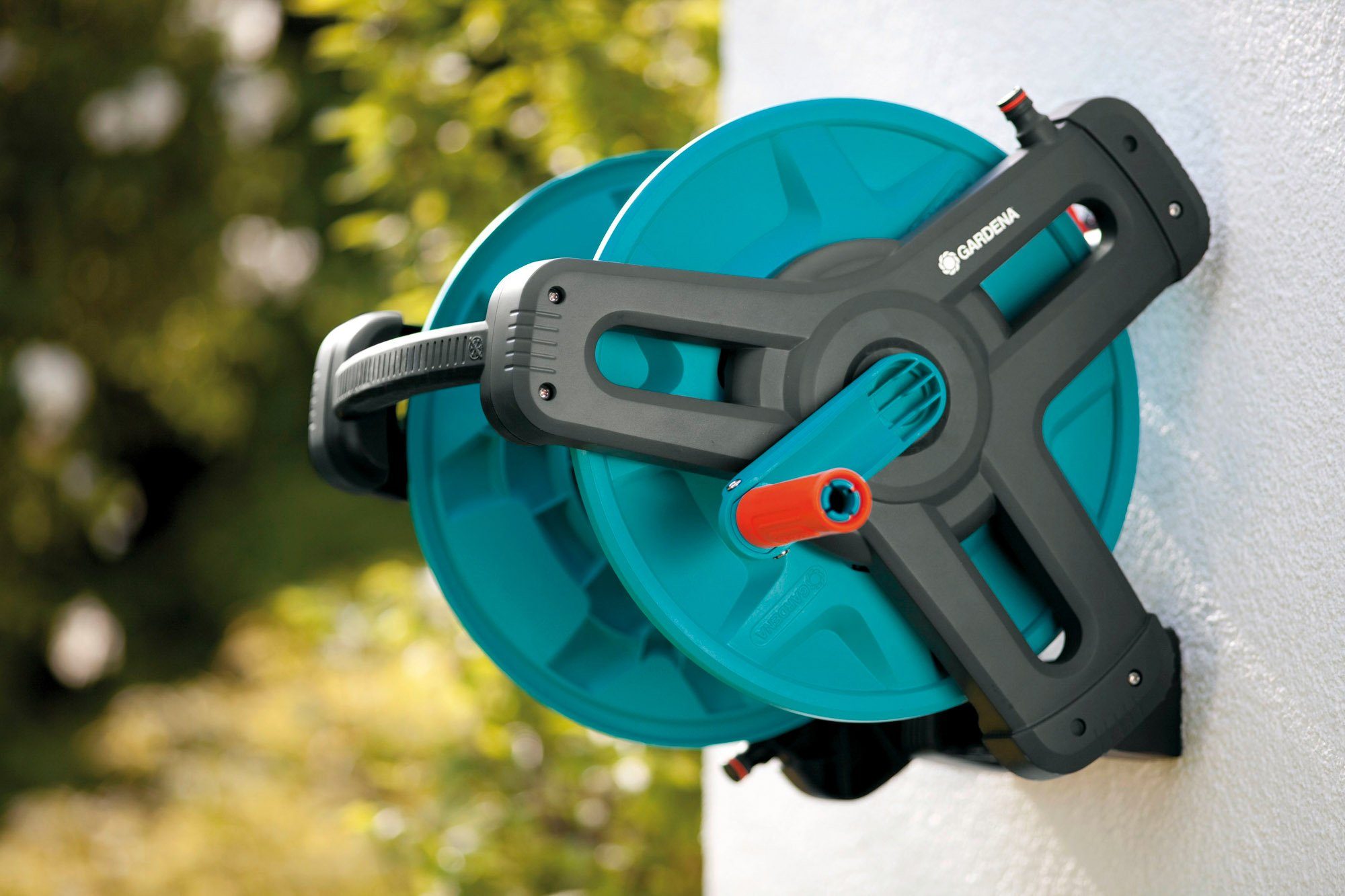 GARDENA Bewässerungssystem Gardena 08009-20 Wand-Schlauchtrommel 50 Set