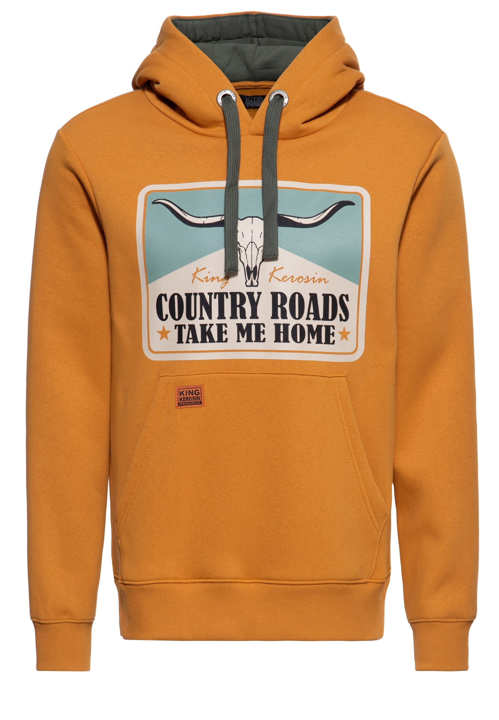 KingKerosin Kapuzenpullover Country Roads (1-tlg) mit günstig online kaufen
