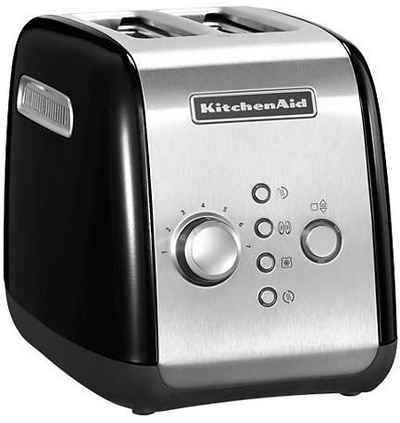 KitchenAid Toaster 5KMT221EOB ONYX BLACK, 2 kurze Schlitze, für 2 Scheiben, 1100 W