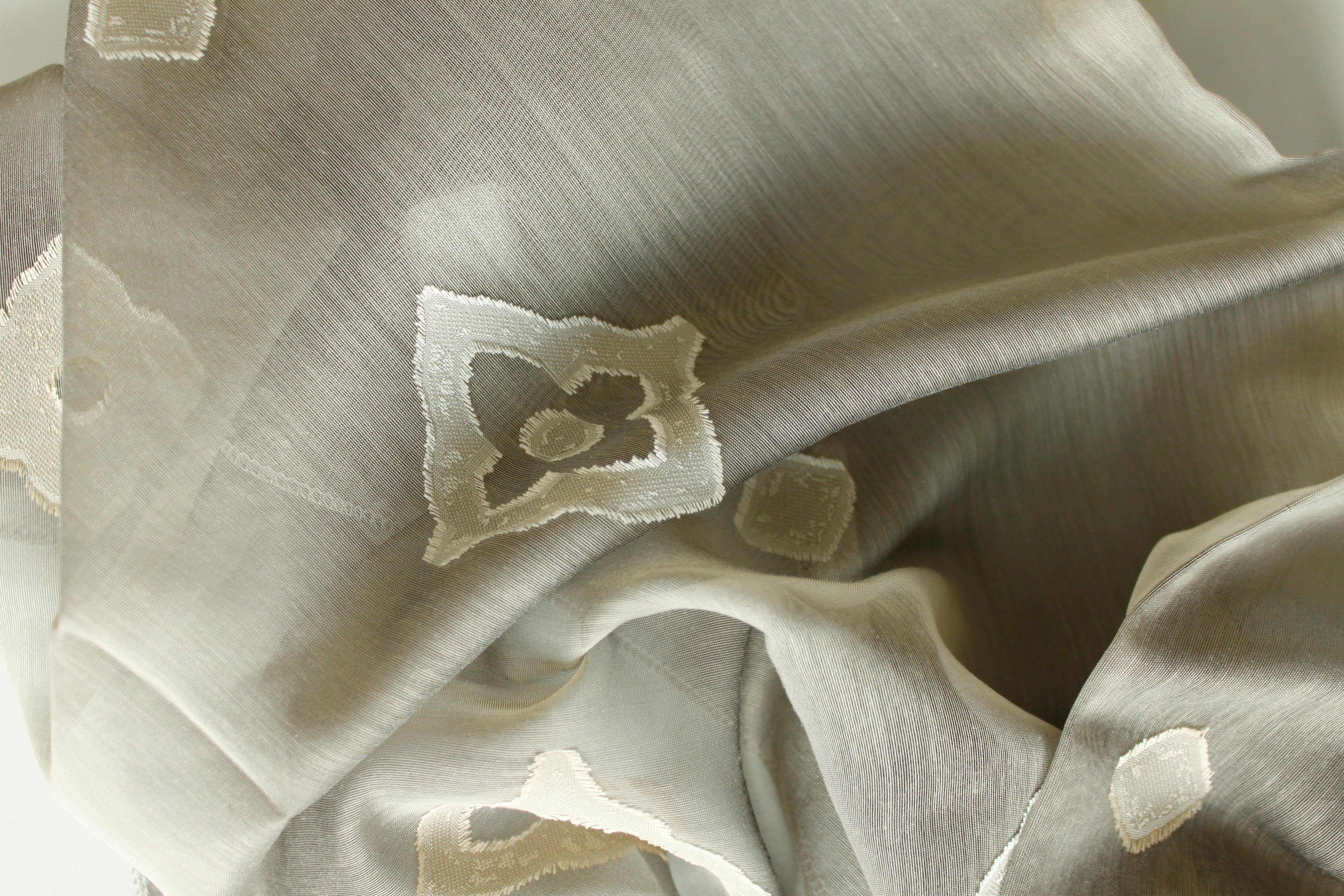 Vorhang Lapis, APELT, beige Scherli, (1 transparent, HxB: St), 245x122 Ösen