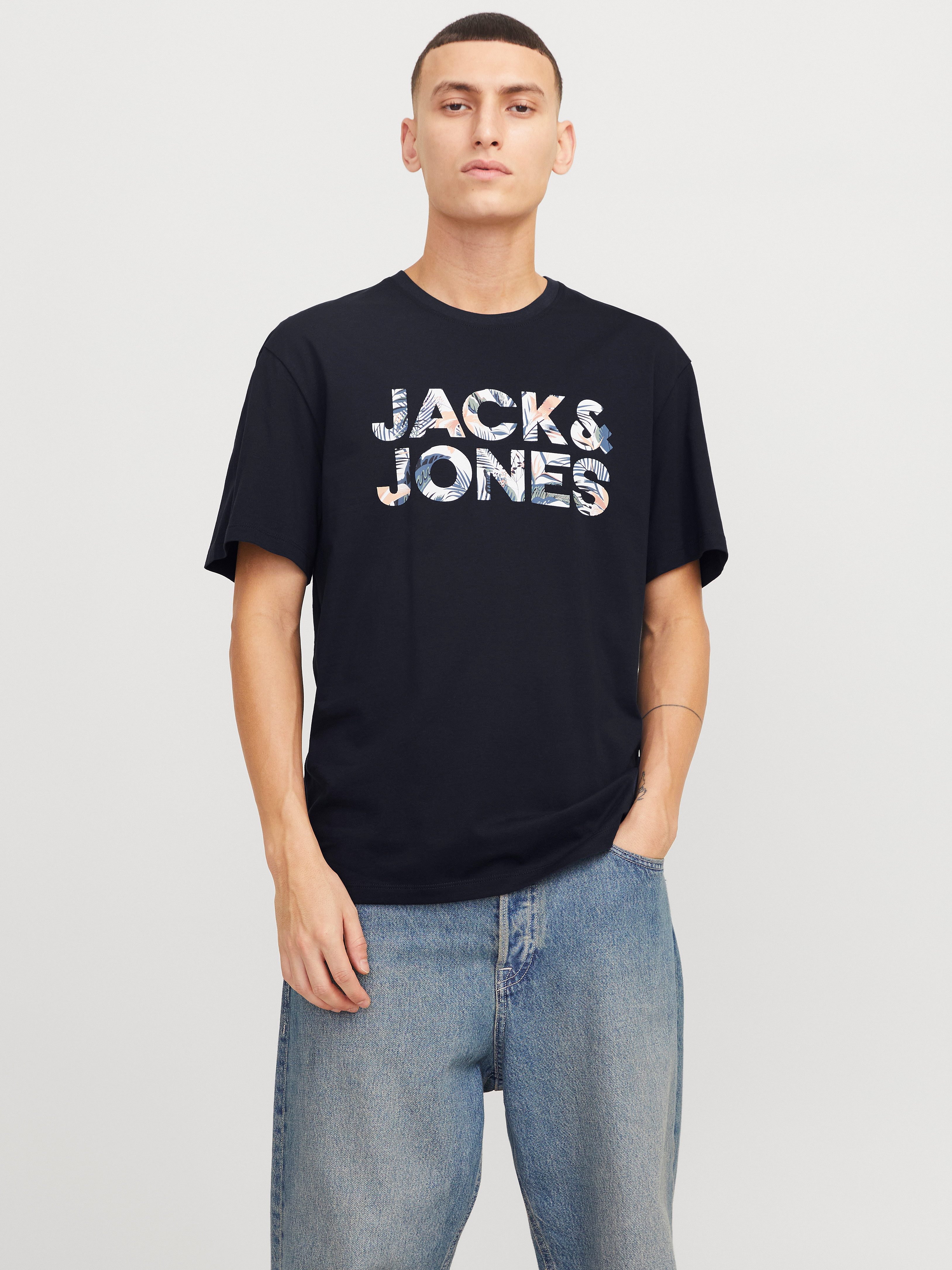 Rundhalsshirt JJEBRYAN CORP LOGO TEE SS O-NECK NOOS