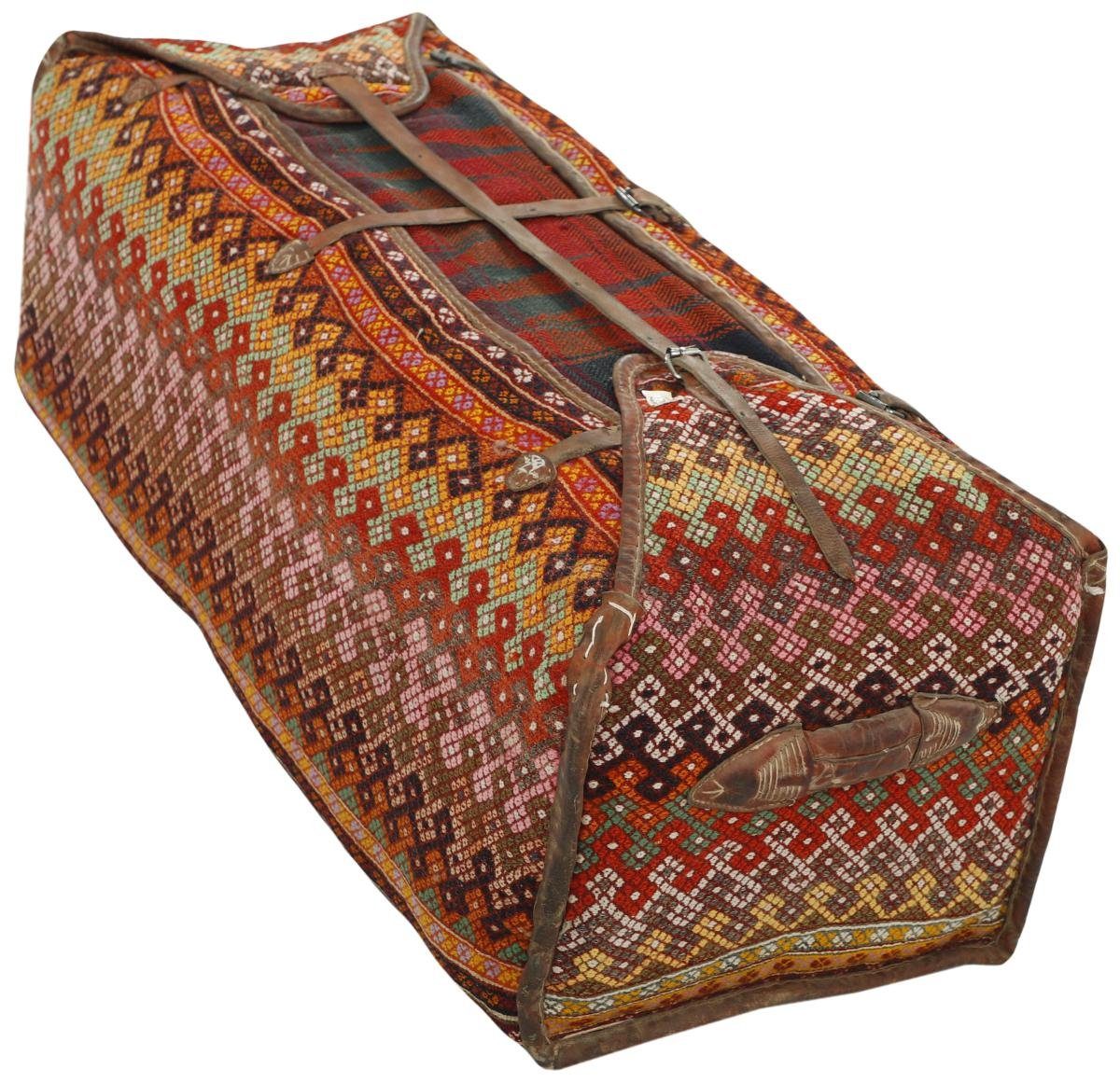 Orientteppich Camel Bag 51x125 Handgeknüpfter Orientteppich / Perserteppich Läufer, Nain Trading, rechteckig, Höhe: 8 mm