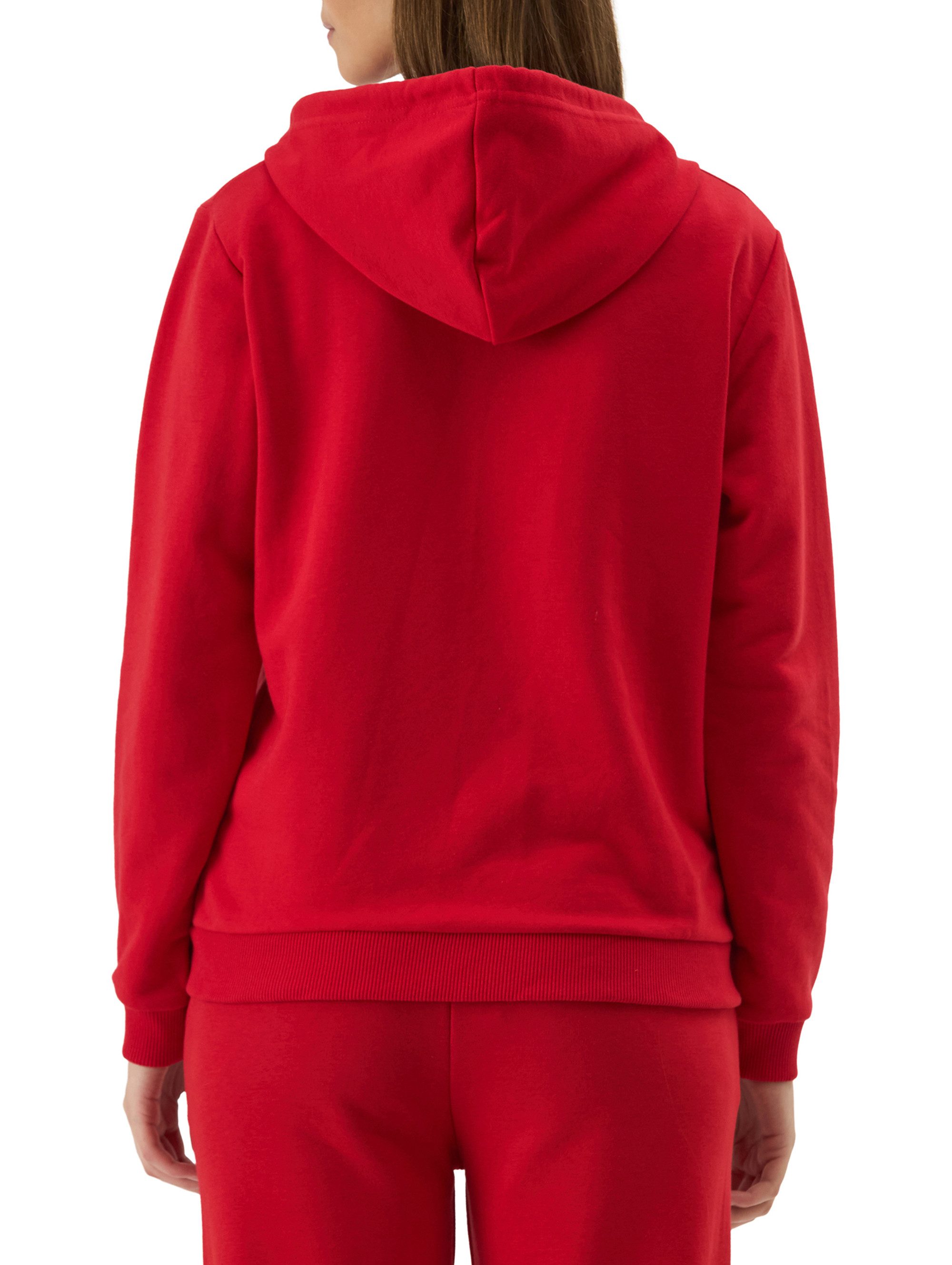 RedBridge Kapuzensweatjacke Basic mit Zipper und Kordelzug