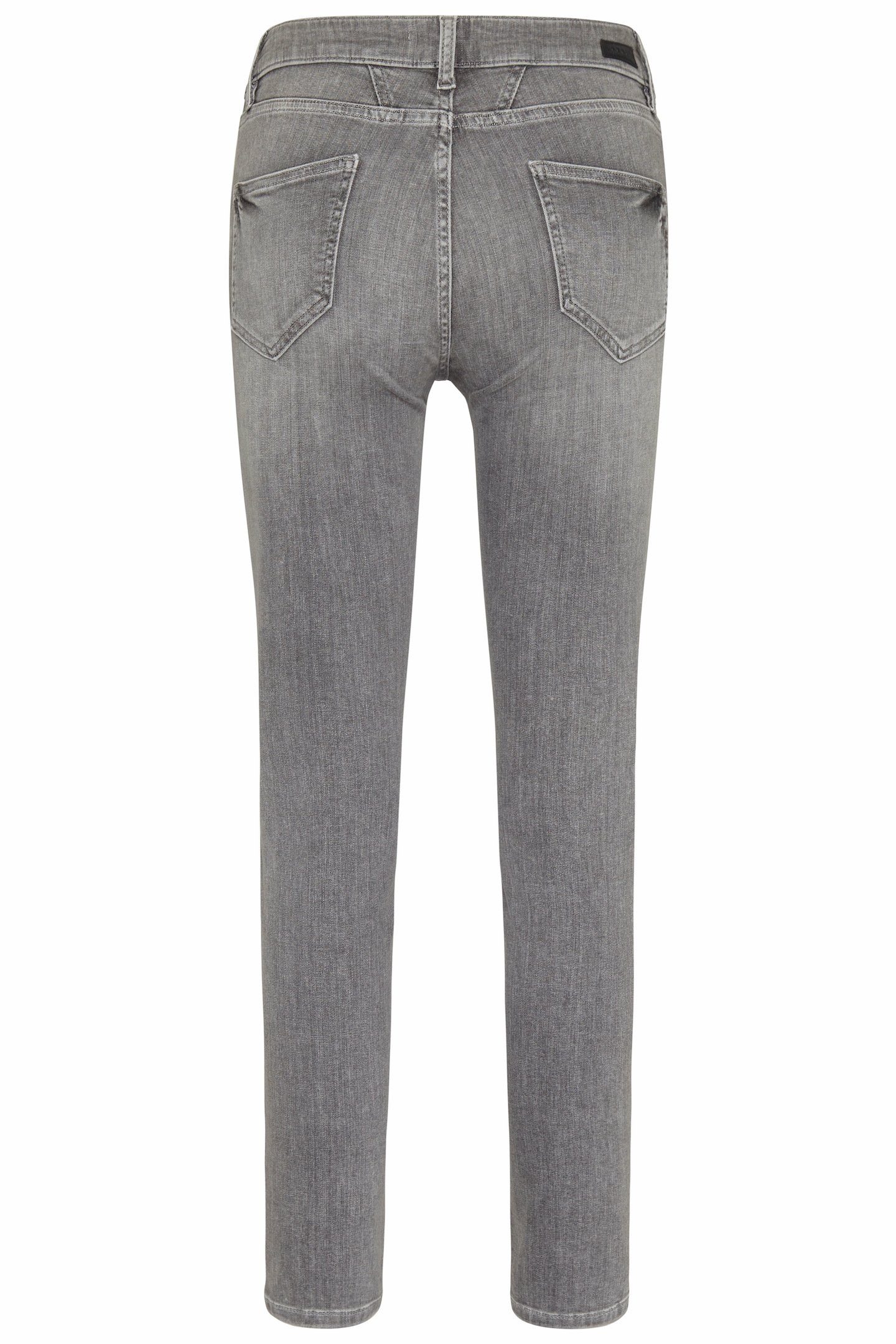 5-Pocket-Jeans bugatti Used-Waschung leichte grau