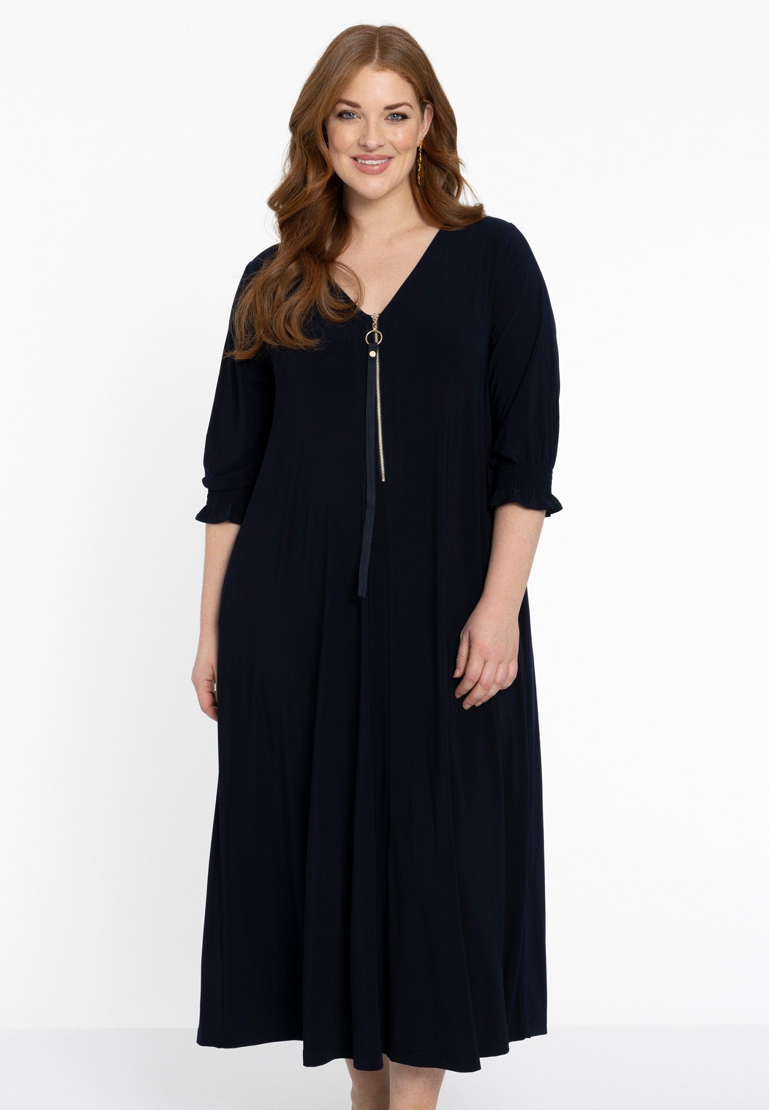 A-Linien-Kleid Damen Kleid Große Größen