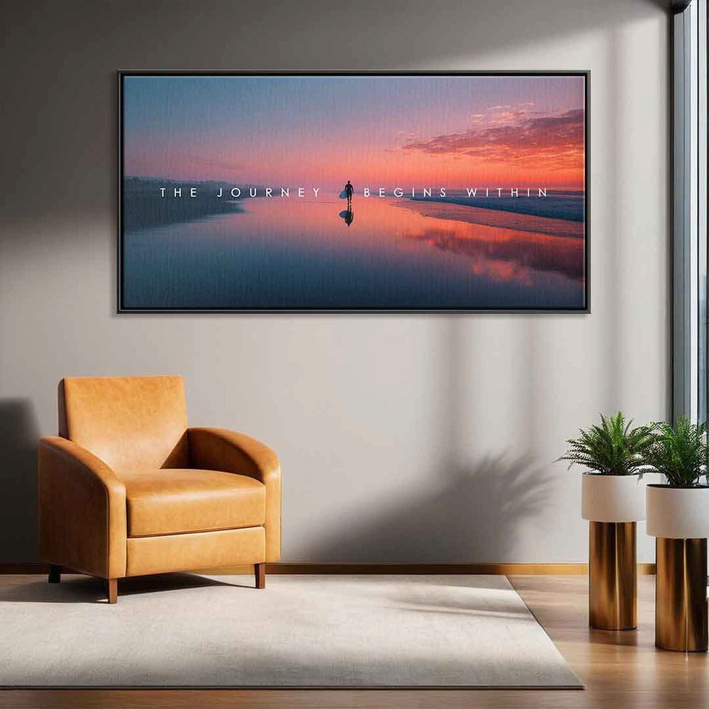 DOTCOMCANVAS® Leinwandbild Journey Within, Leinwandbild Journey Within Kunstdruck Wandbild
