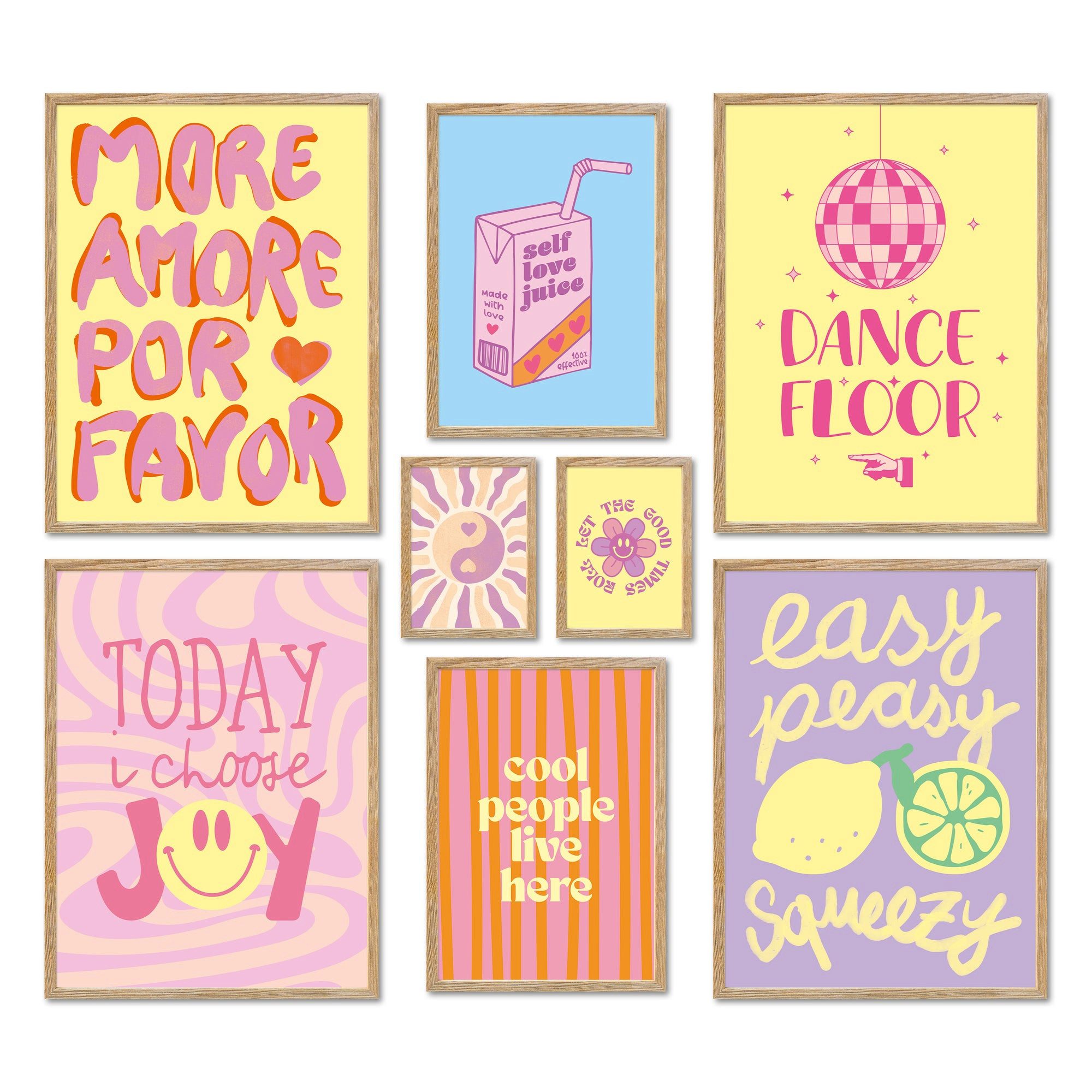 ARTFAVES Bilder-Collage Poster Set - Fancy günstig online kaufen