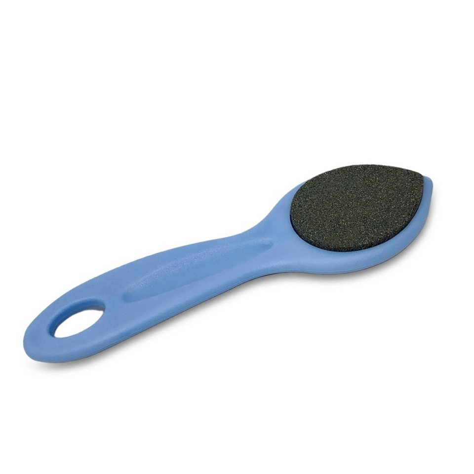 H-basics Hornhautfeile Keramik Hornhautfeile in Hellblau - Für schöne und  gepflegte Füße, 2 Funktionsflächen Grob und Fein, Fußpflege