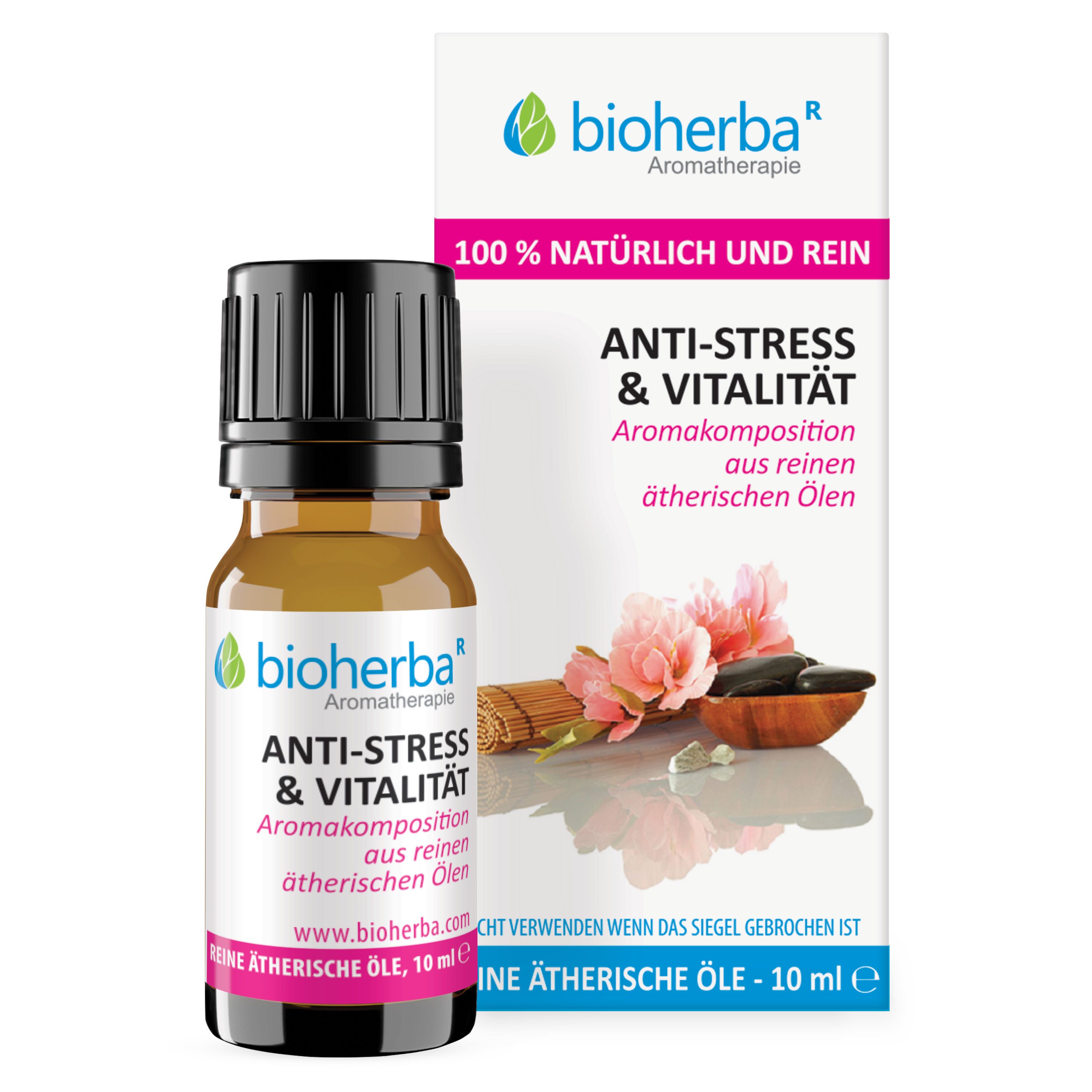 BIOHERBA R Pflege-Set Bioherba Anti-stress & Vitalität Duftkomposition 10 ml