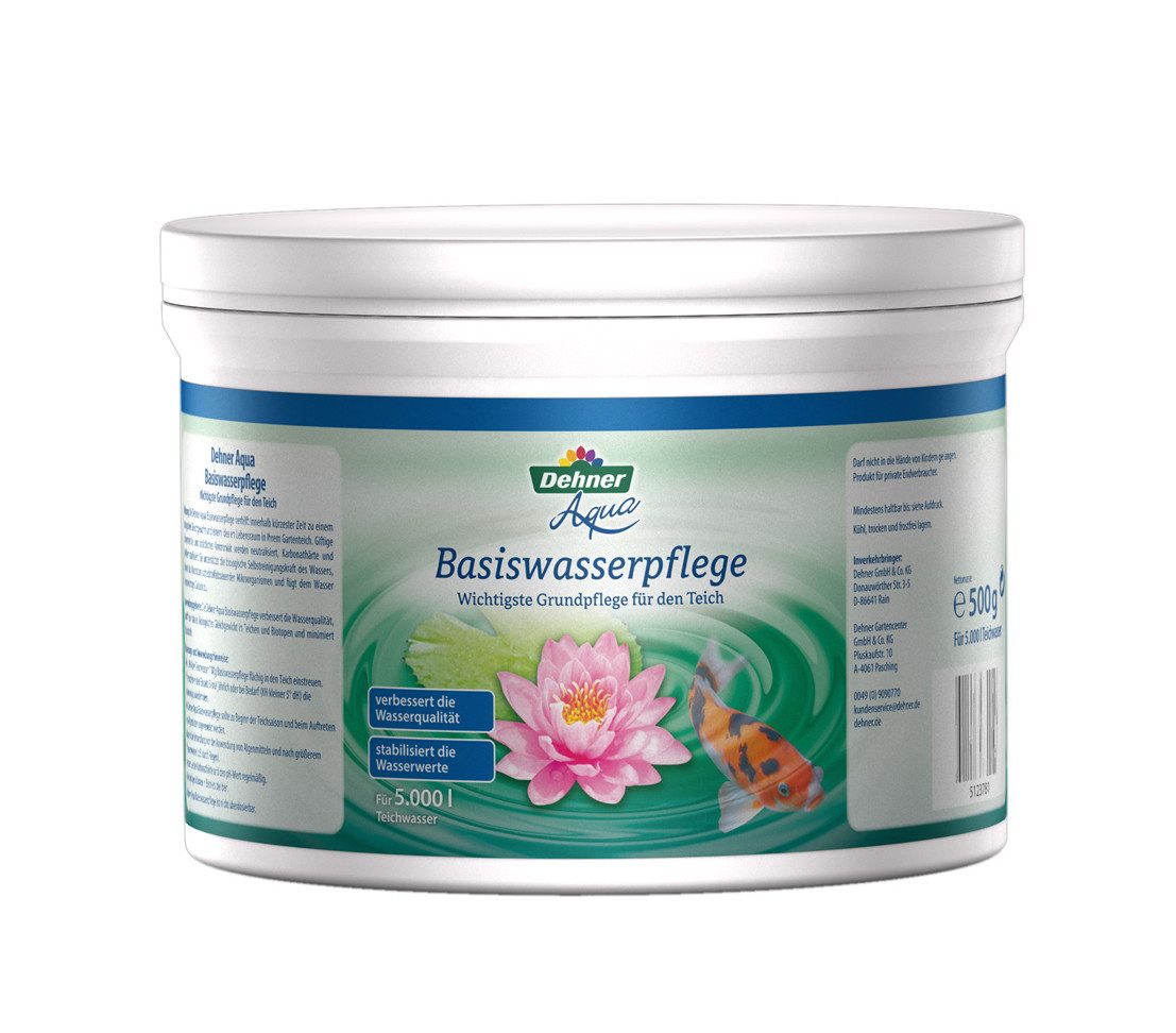 Dehner Aquariumpflege Aqua Basiswasserpflege, 500 g / 1000 g, für ein