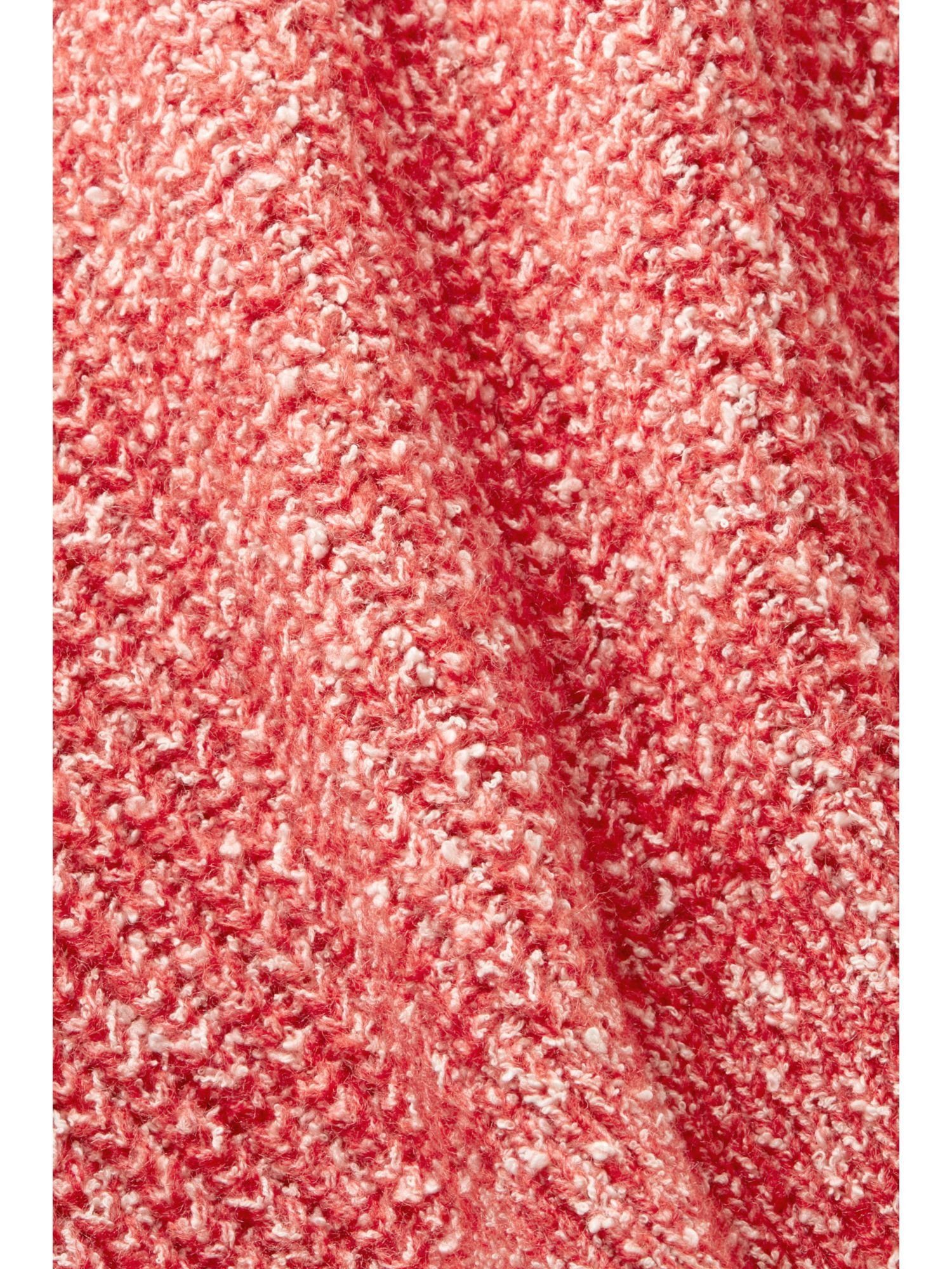V-Ausschnitt edc mit Strickjacke (1-tlg) Esprit RED by Cardigan