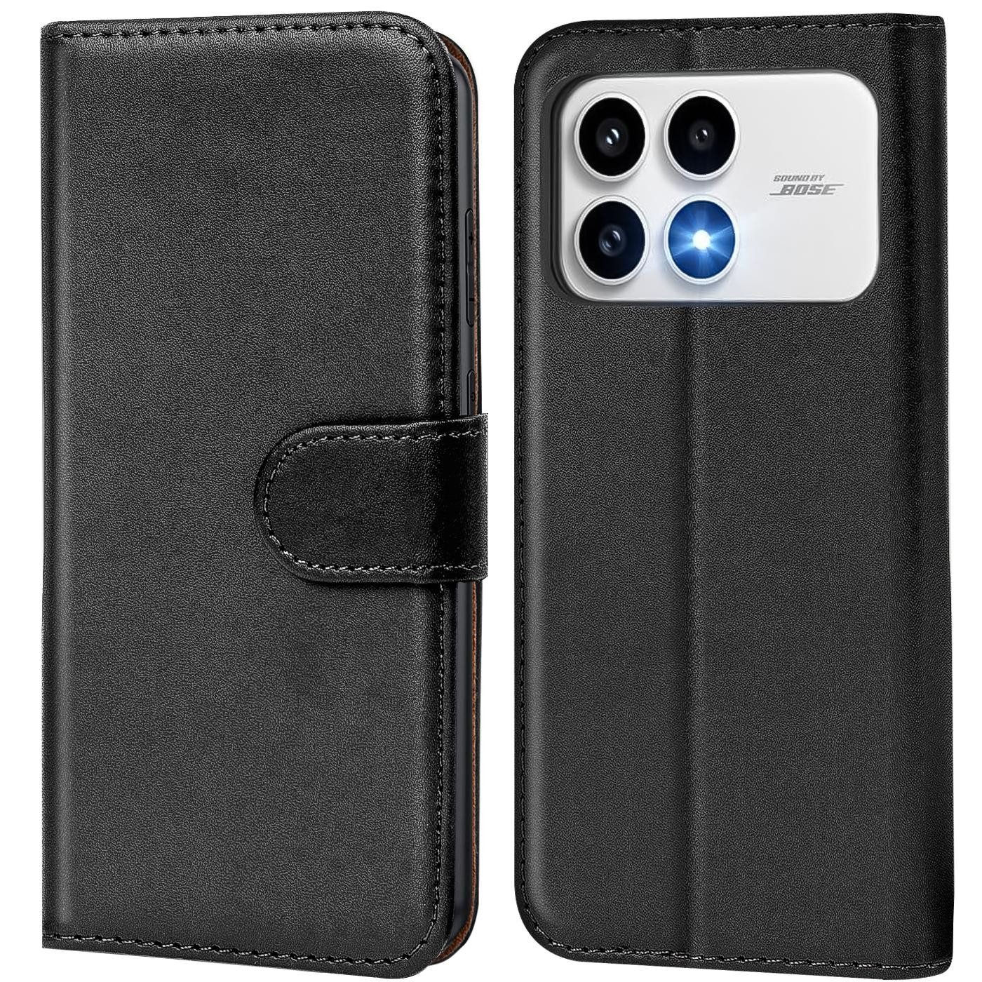 CoolGadget Handyhülle Wallet Klapp Tasche Book Case für Xiaomi Poco F8 Pro, Hülle Klapphülle Flip Cover Etui Schutzhülle