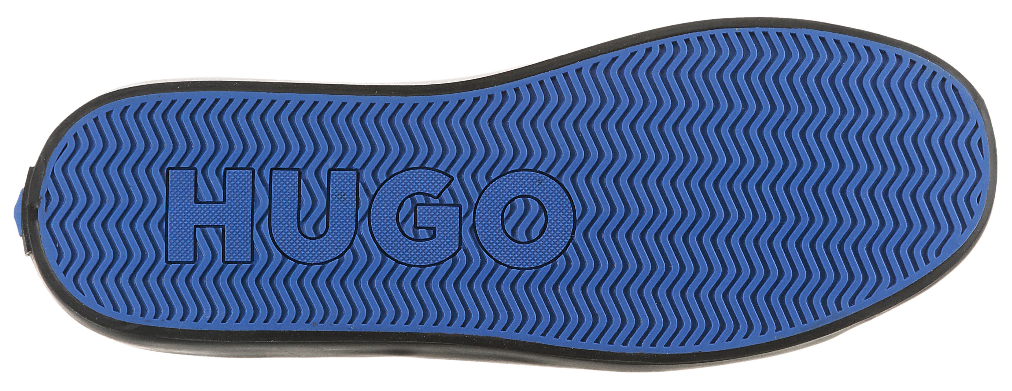 HUGO B-cross Sneaker Schnürschuh, Halbschuh, Plateausneaker mit gep. Schaftrand
