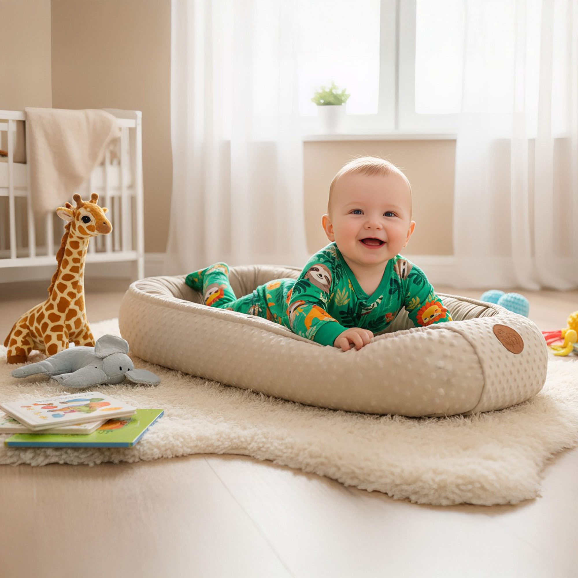 Totsy Baby Kuschelnest Nestchen Baby - Babynestchen Neugeborene Babynest für kinderbett – Bild 5 von 5