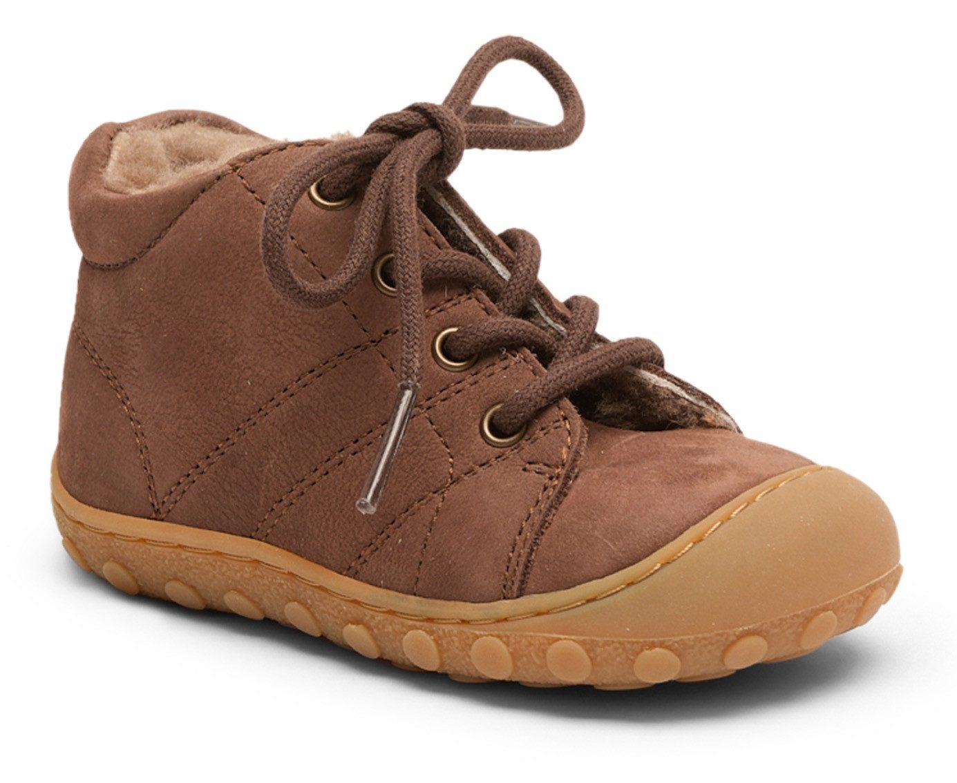 Bisgaard hale l lamb Lauflernschuh Babyschuh, Schnürschuh, Winterstiefel mit wärmender Lammwolle