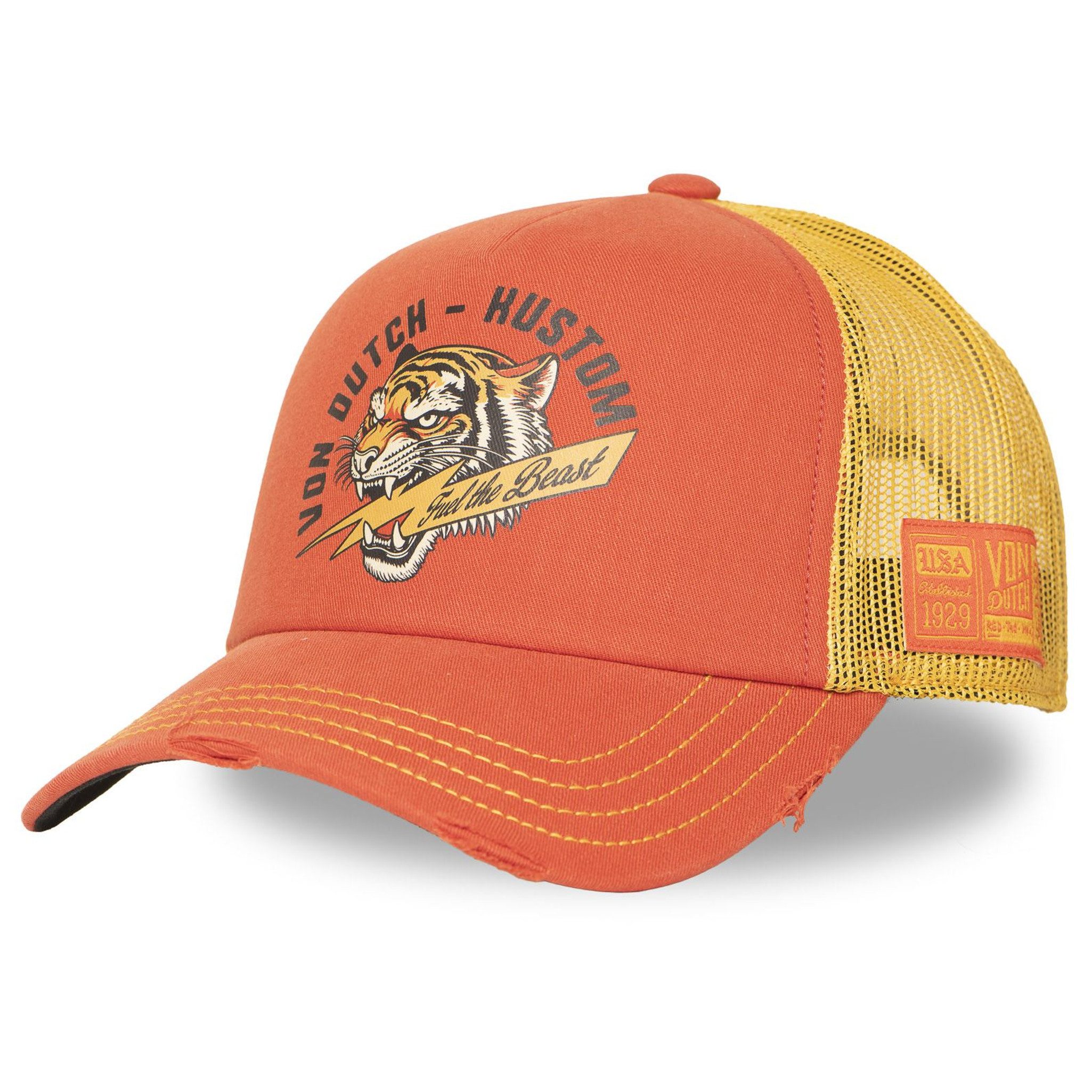 Trucker Cap Von Dutch Originals Trucker Cap - CREW DEVIL HARD BEAST RACING