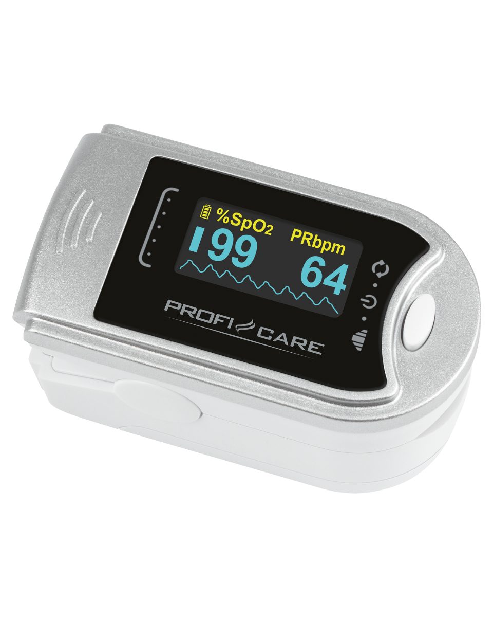 ProfiCare Pulsoximeter PC-PO 3104, Pulsoximeter Fingeroximeter, Oximeter Fingerclip