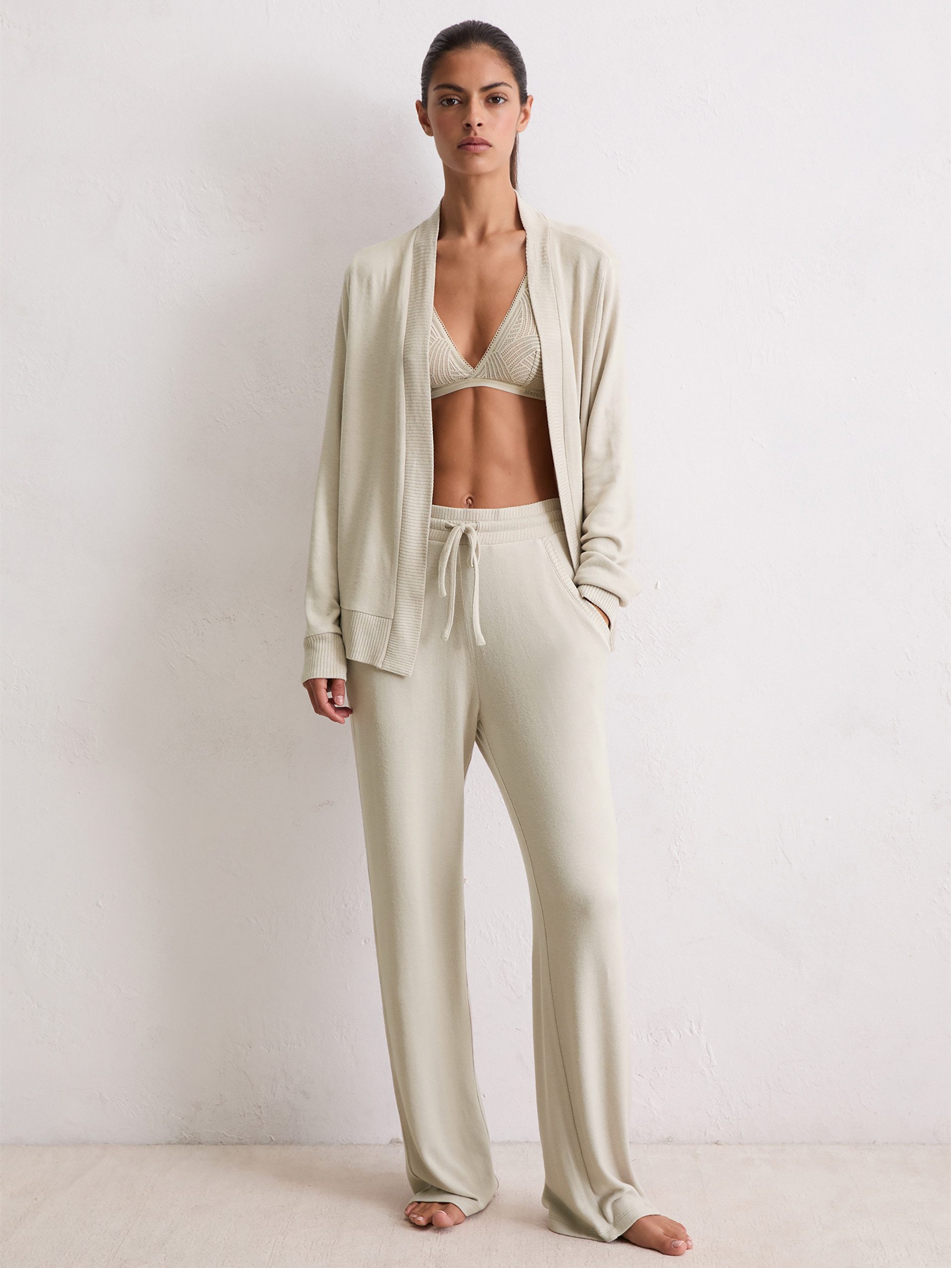 Marc O'Polo Thermohose Soft Knit Cargo Thermohose Dehnbund günstig online kaufen