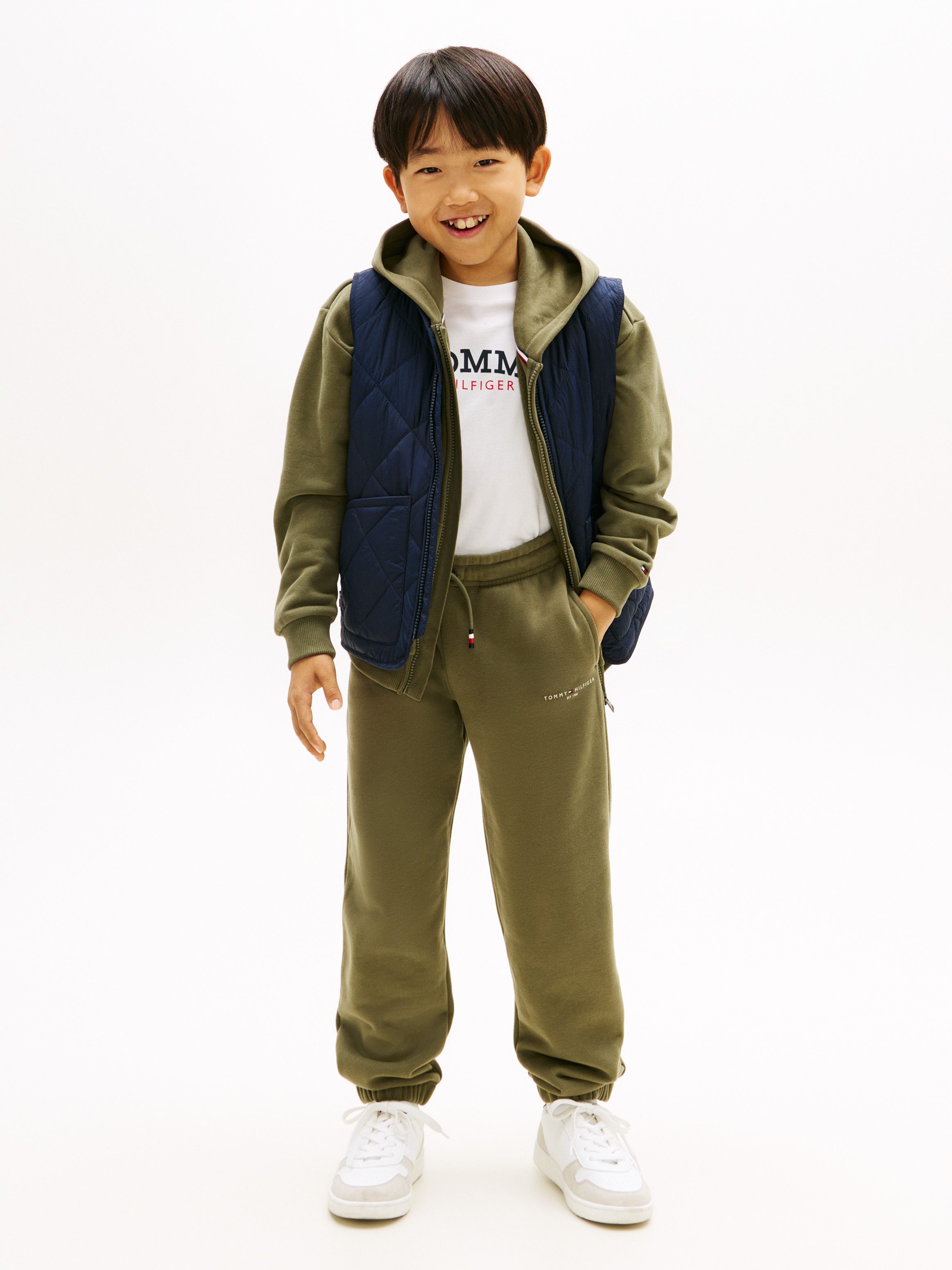 Tommy Hilfiger Jogginghose MINI CORP SWEATPANTS Kinder bis 16 Jahre – Bild 3 von 5