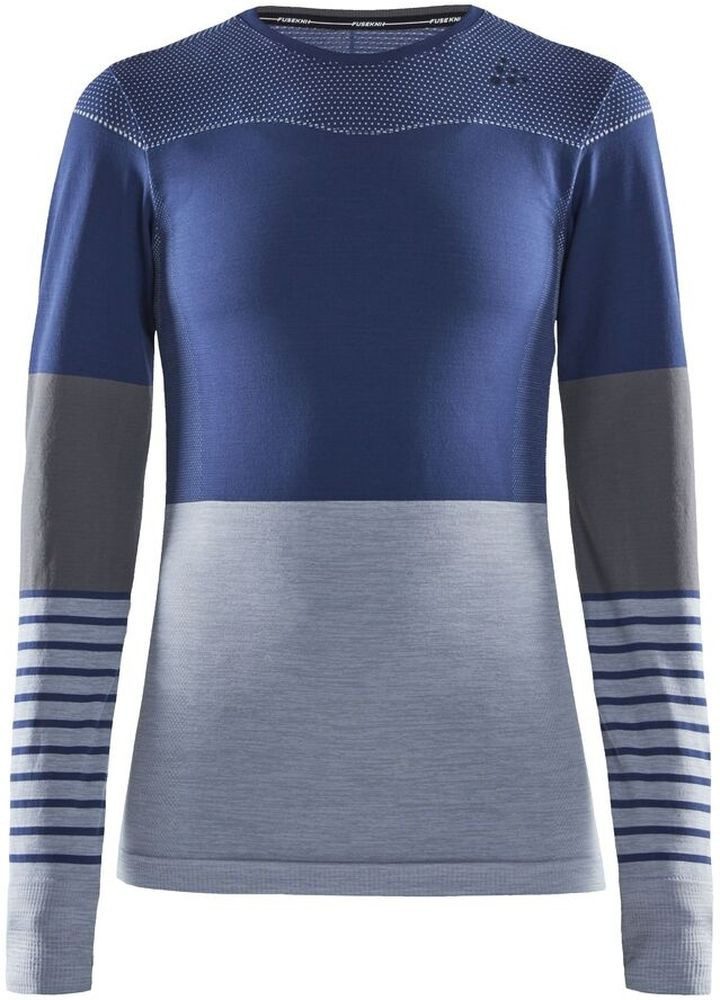Craft Longsleeve Fuseknit Comfort Blocked RN LS W