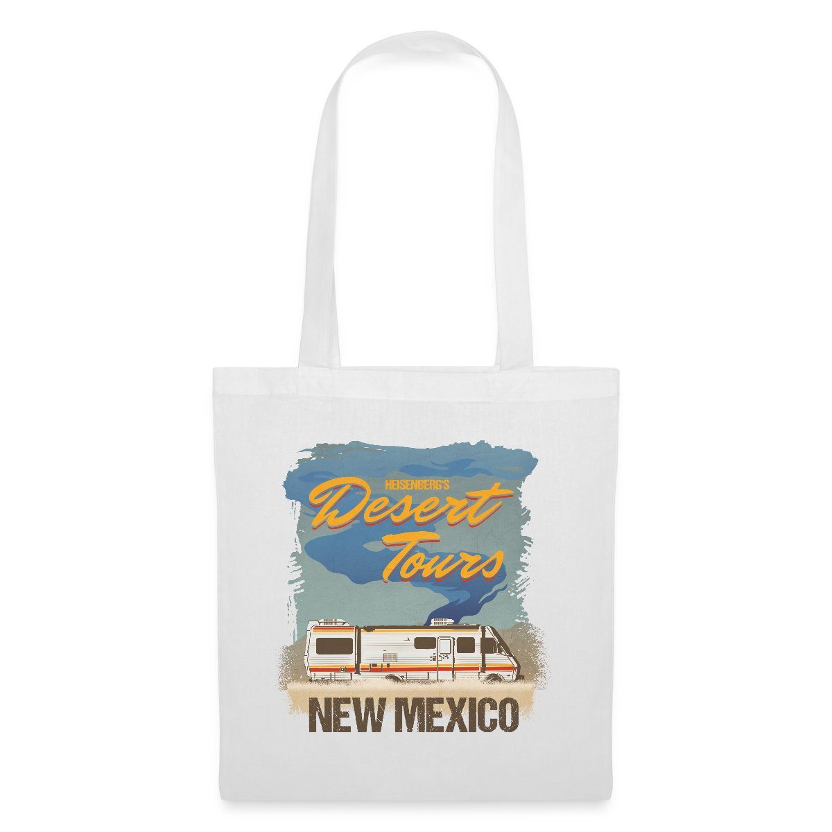 Spreadshirt Henkeltasche Breaking Bad Desert Tours New Mexico Stoffbeutel (1-tlg)
