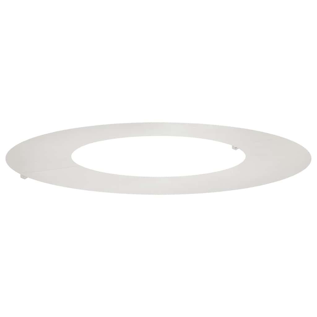 vidaXL Blumentopf Flacher Baumring Silber Ø40 günstig online kaufen