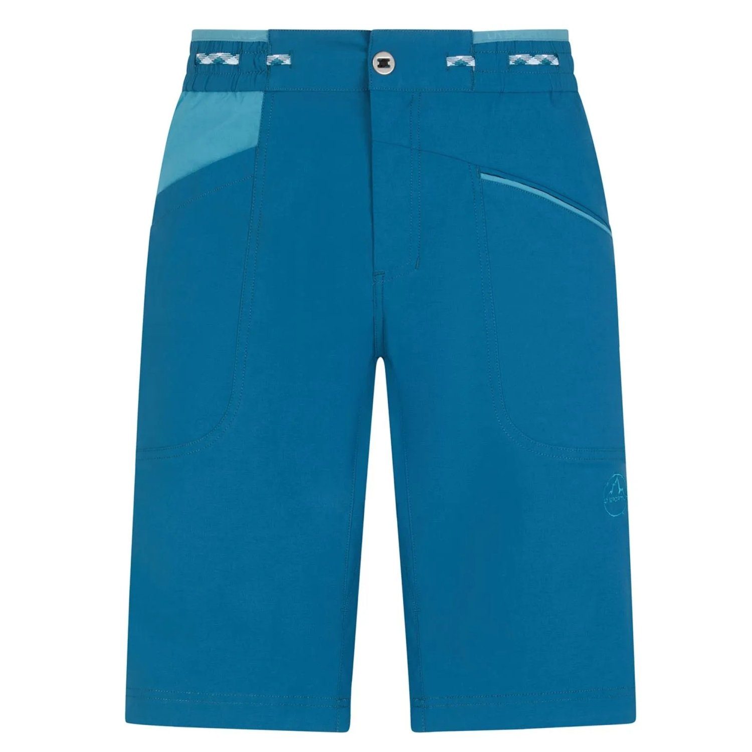 La Sportiva Trainingsshorts Belay Short Herren Klettershorts blau space blue/topaz | Outdoor-Shorts