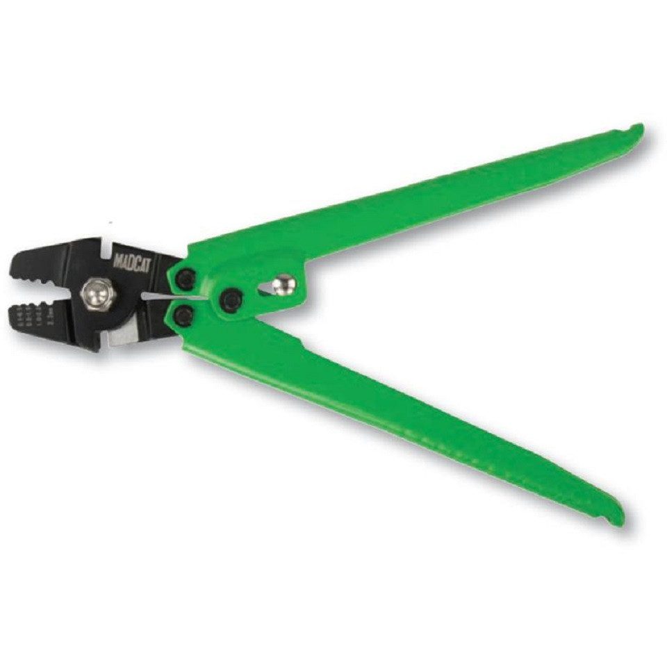 MADCAT Crimpzange MADCAT Crimping Zange - Crimping Pliers - für ver. Hülsen - Vorfächer, 1-tlg., Rostfreier Stahl